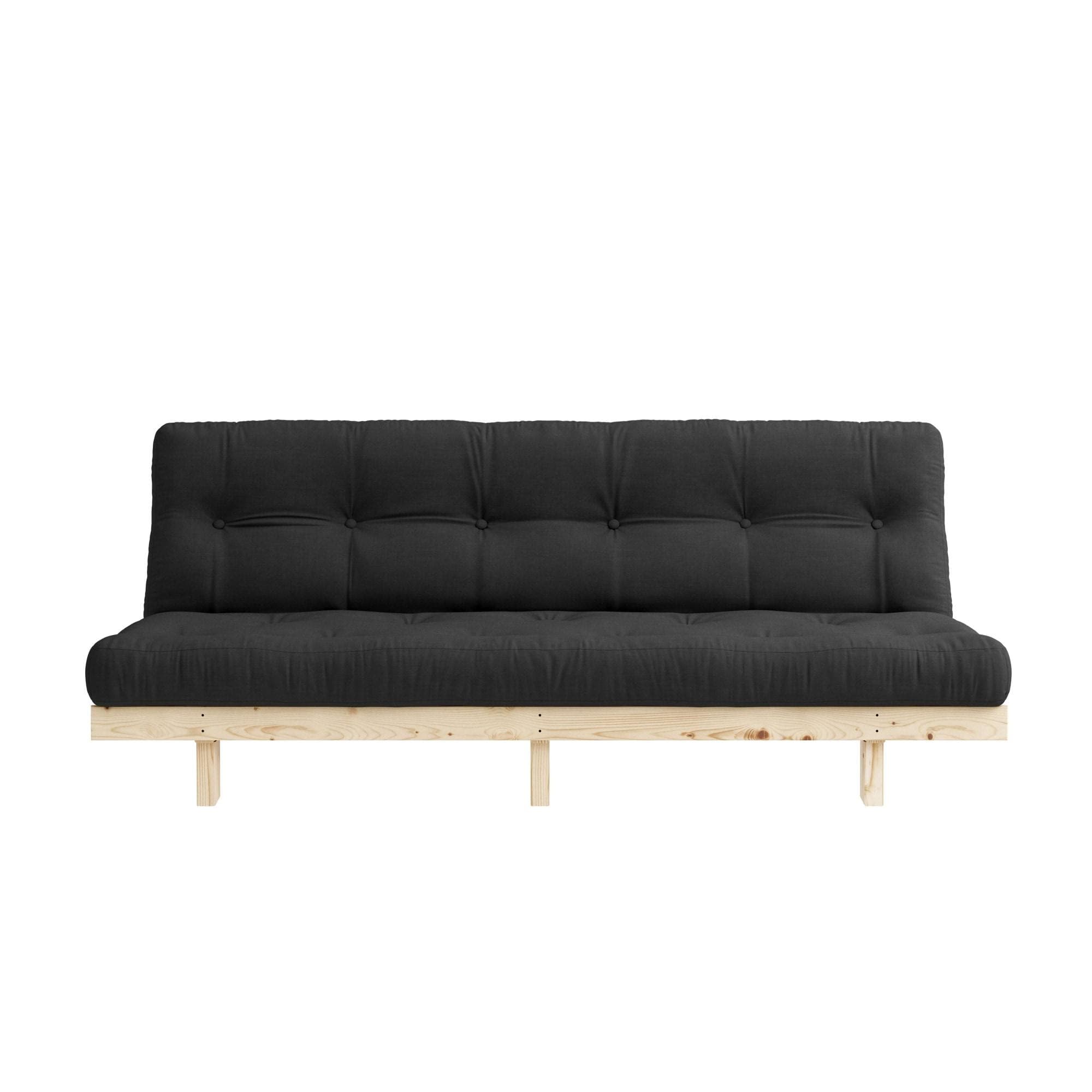 KARUP DESIGN Lean 200 Schlafsofa mit Futonmatratze Dunkelgrau