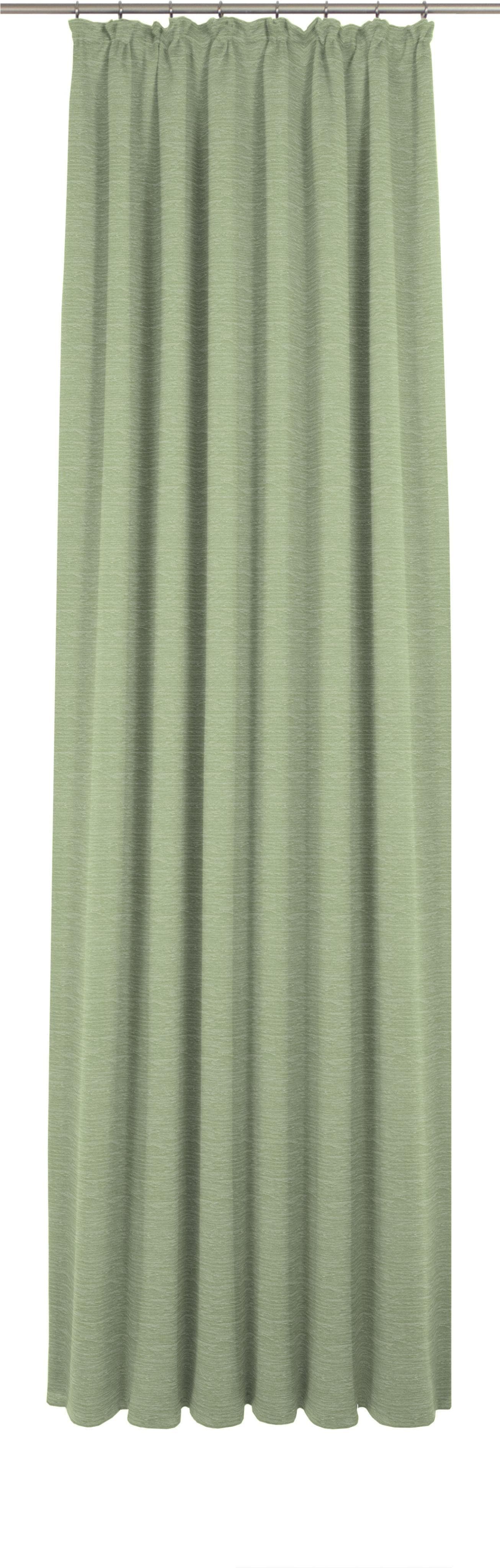WIRTH Thermo-Vorhang Trondheim B Hellgrün Chenille
