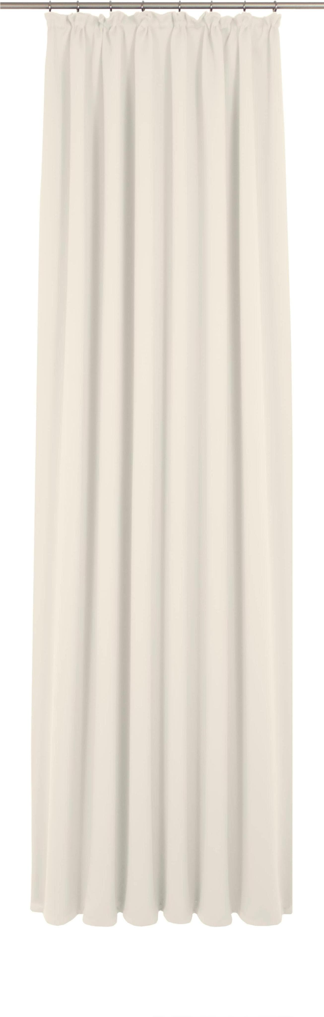 WIRTH Vorhang Newbury Beige Creme Kräuselband Uni Blickdicht
