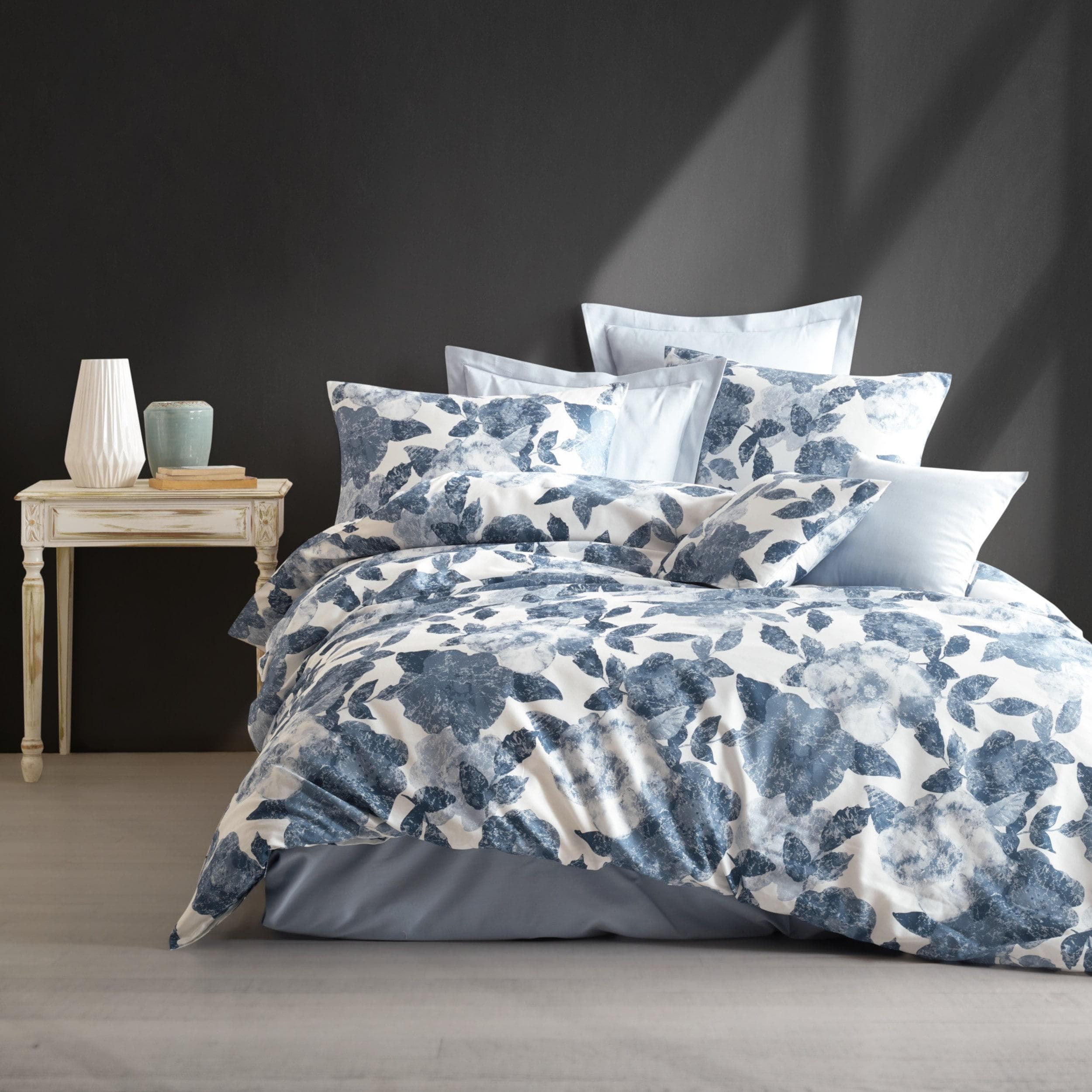 Schiesser Wendebettwäsche Elisa: Blumenmotiv, Baumwolle, Renforcé