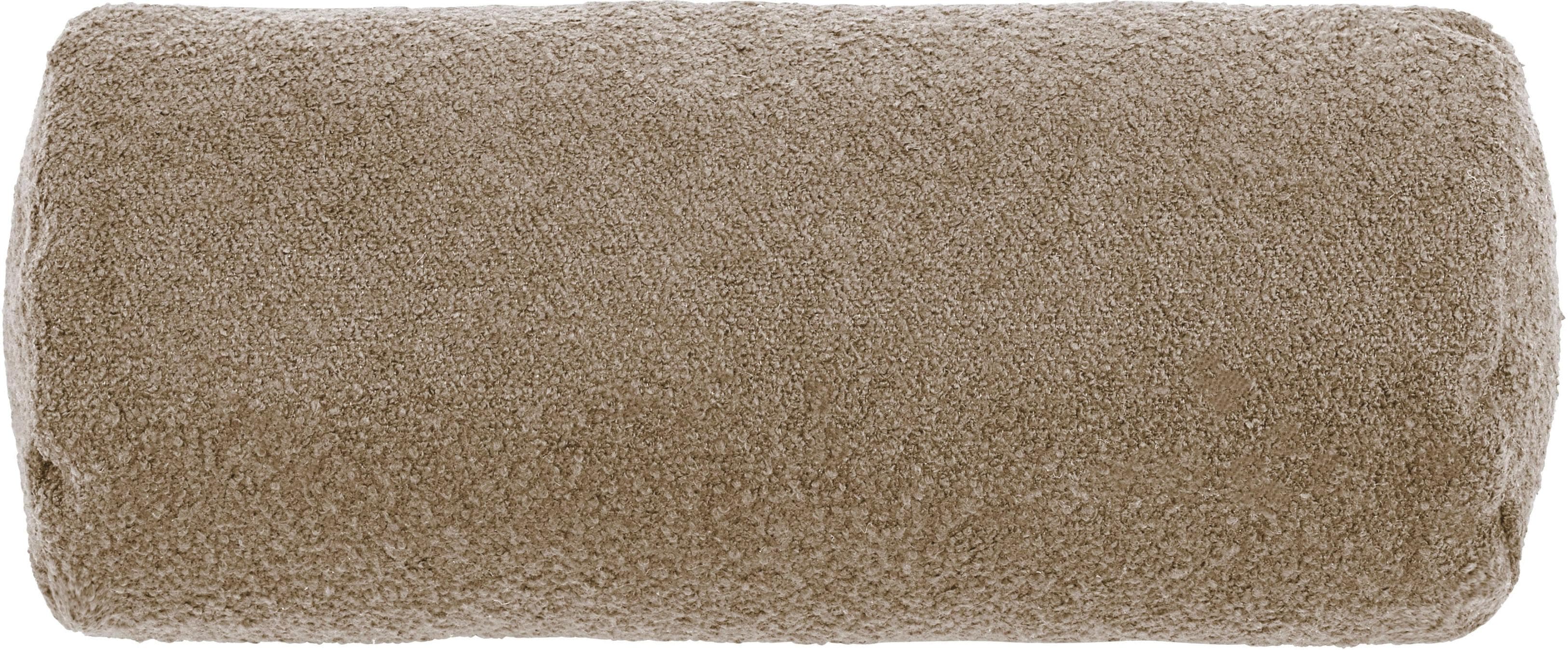 done. Nackenrolle Touch Grau Bouclé mit Reißverschluss