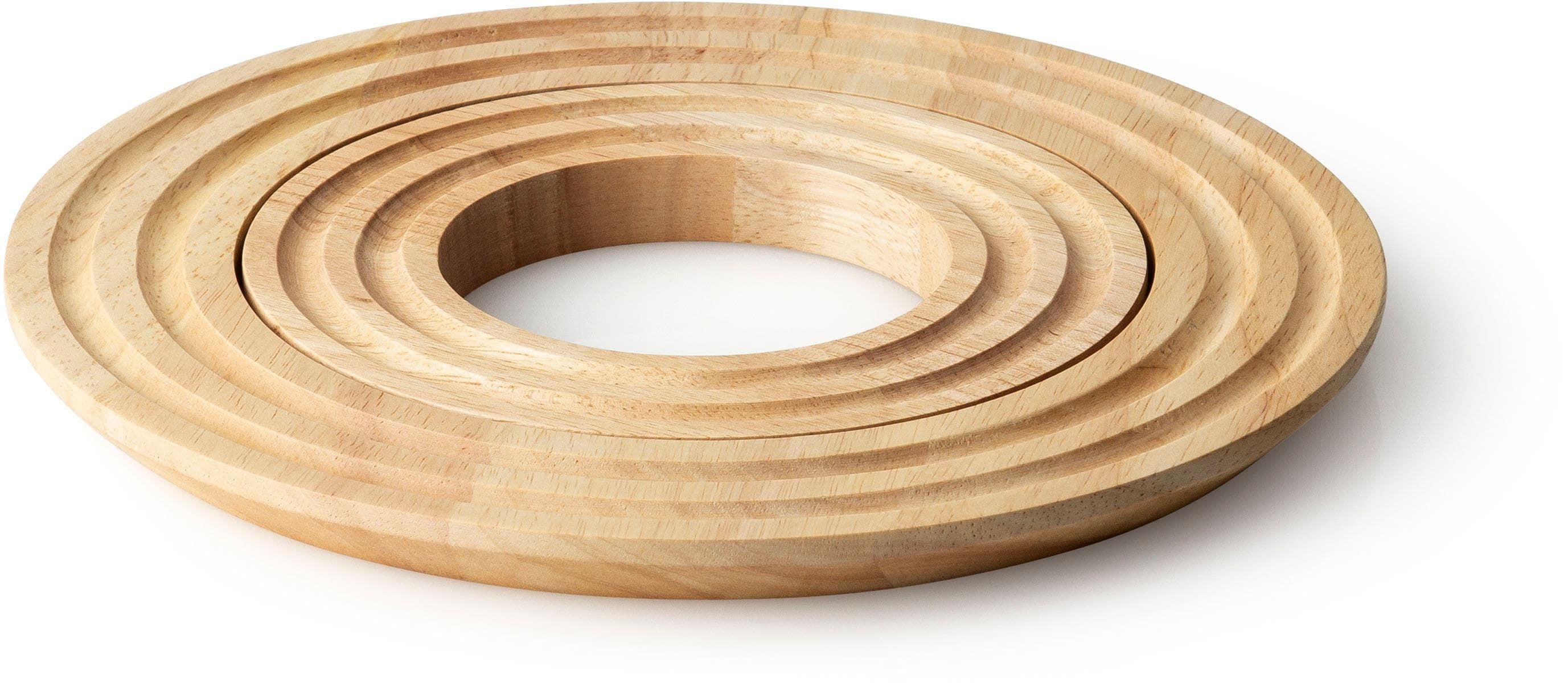 Topfuntersetzer CONTINENTA Holzfarben Holzwerkstoff