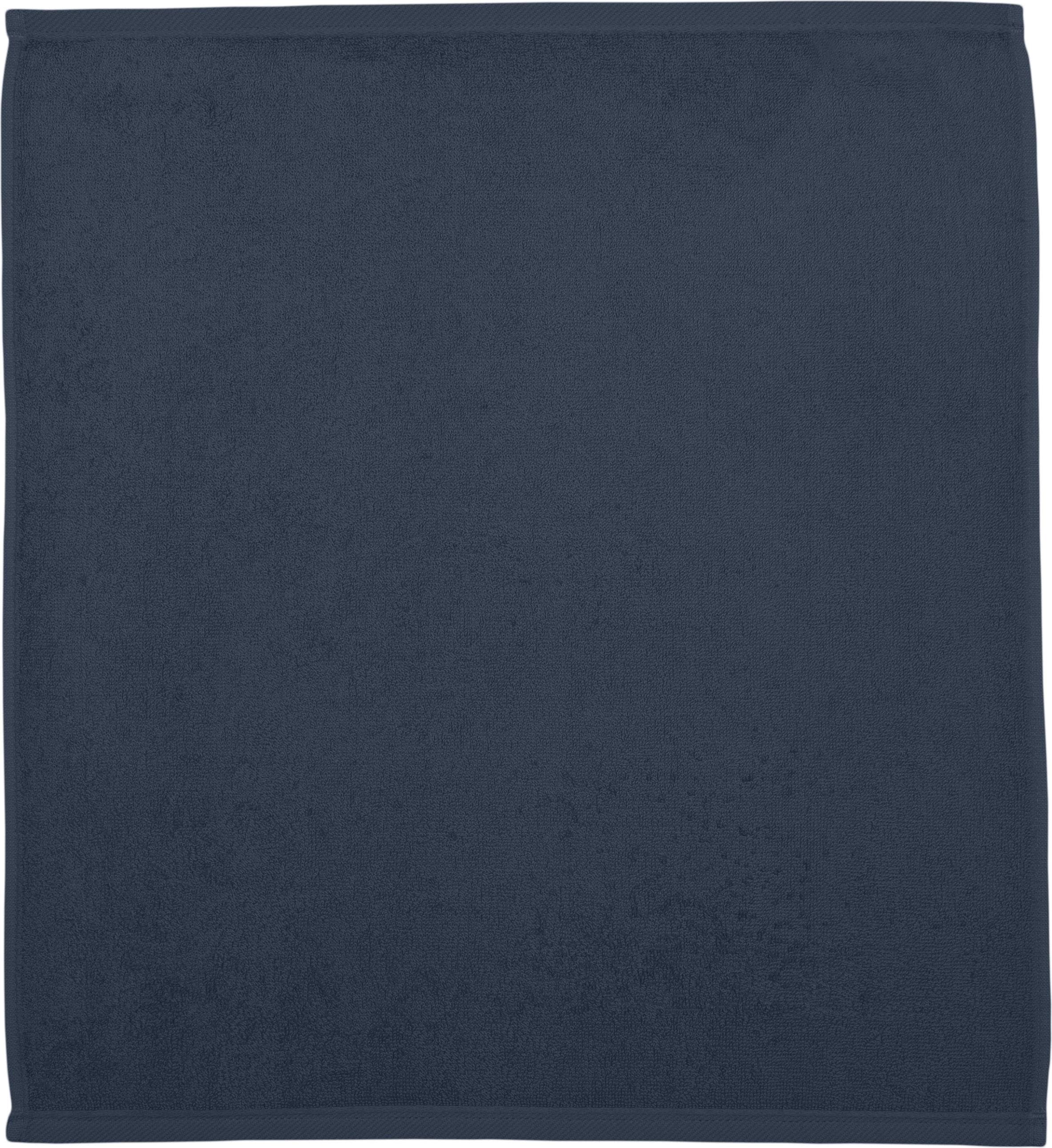 ROSS Geschirrtuch Marineblau 100% Baumwolle Frottee 50x50 cm