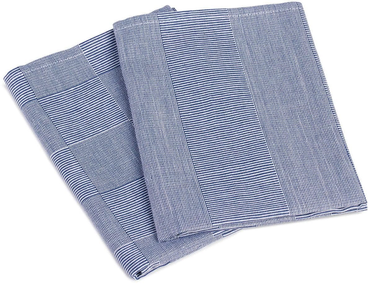Gözze Geschirrtuch 4er Pack Blau 100% Baumwolle Jacquard