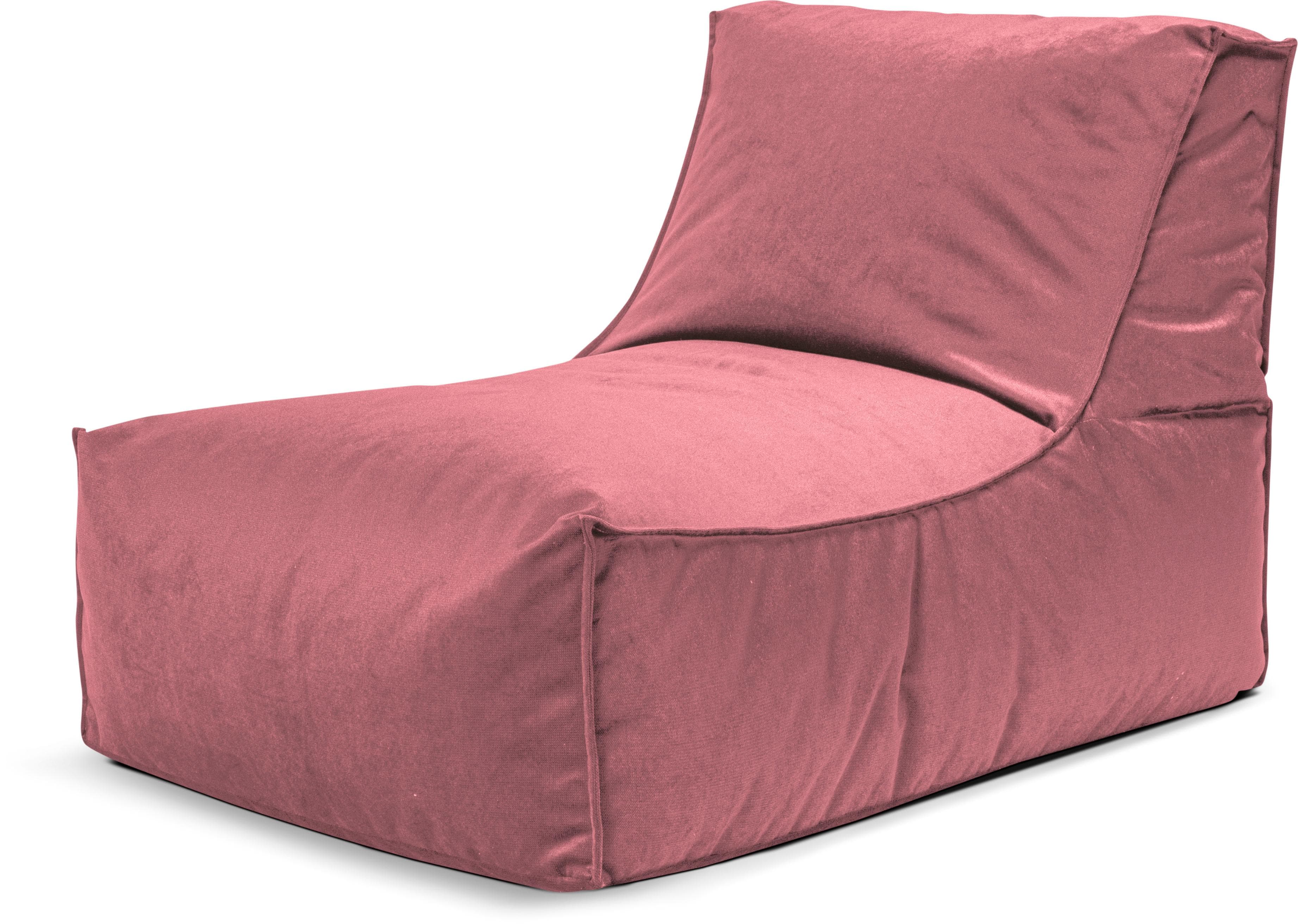 MAGMA HEIMTEX Sitzsack Rock MARLA Altrose Polyester