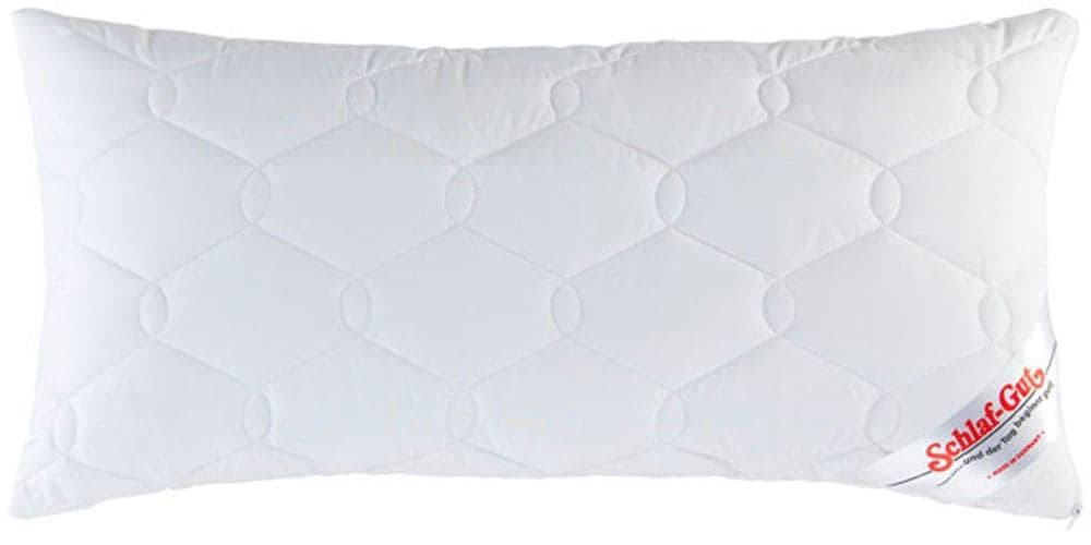 SCHLAF-GUT Microfaserkissen TENCEL™ Weiß mit Feuchtigkeitsmanagement