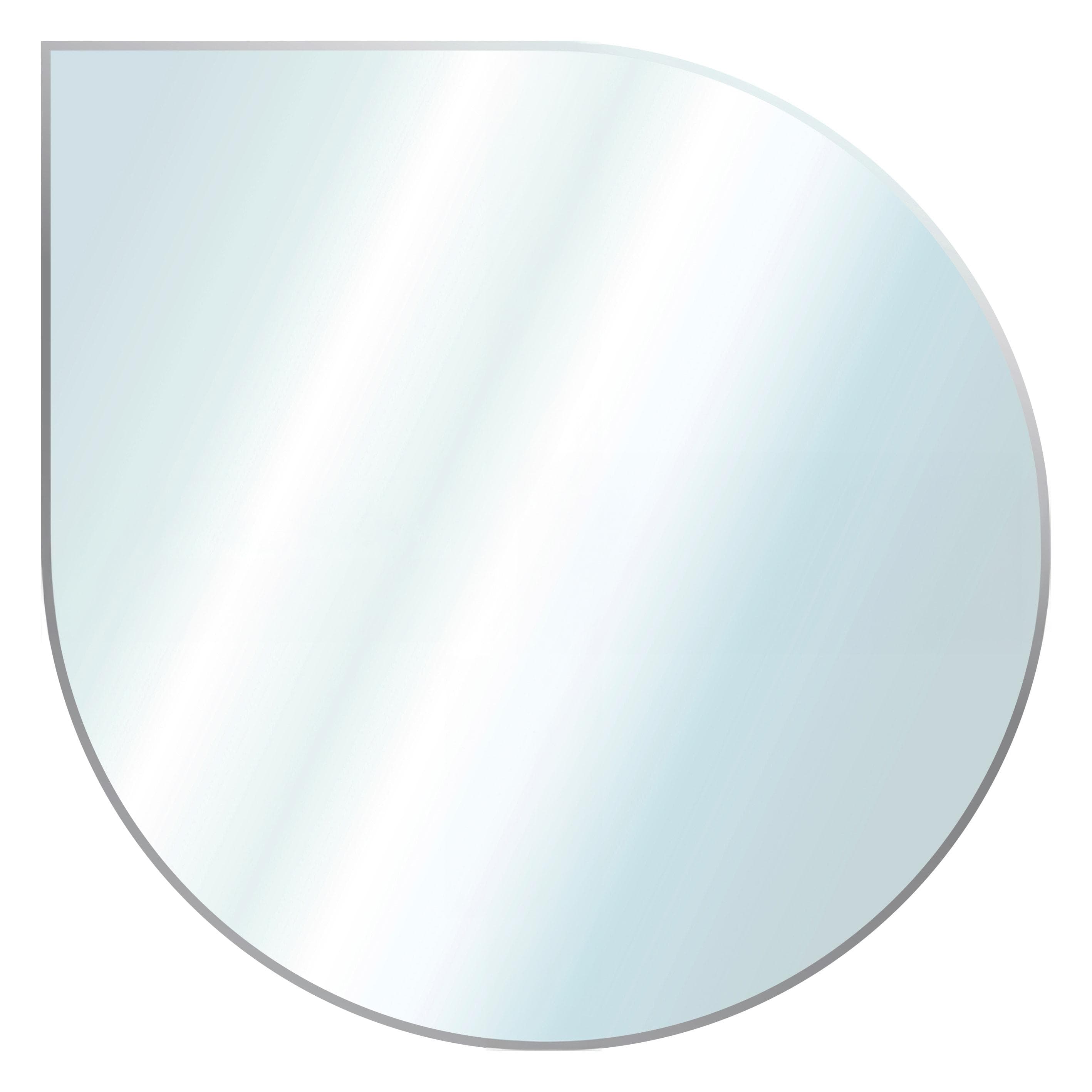 Bodenschutzplatte ADURO Glas 110x110 cm