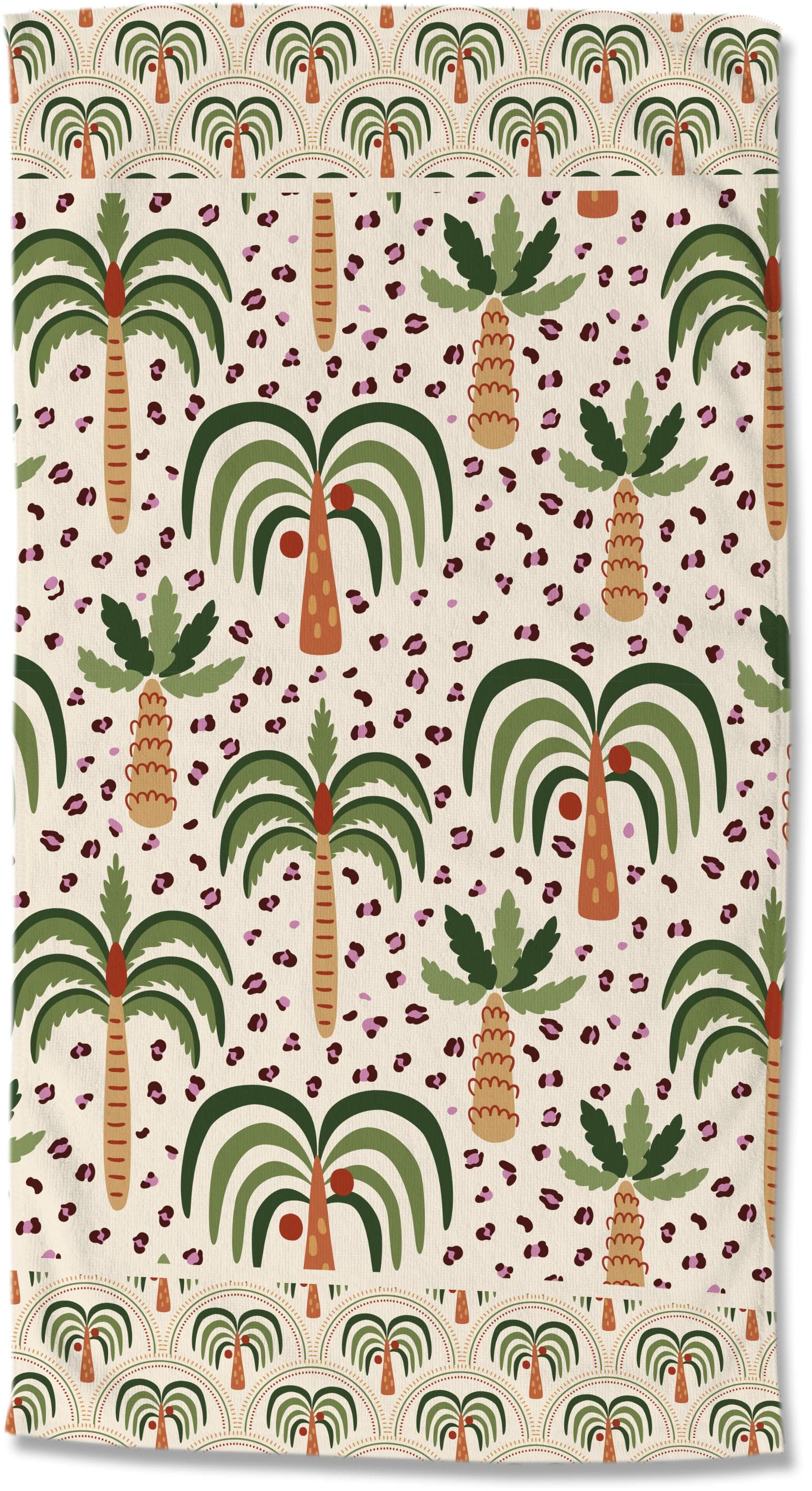 good morning Strandtuch Cezan Velours