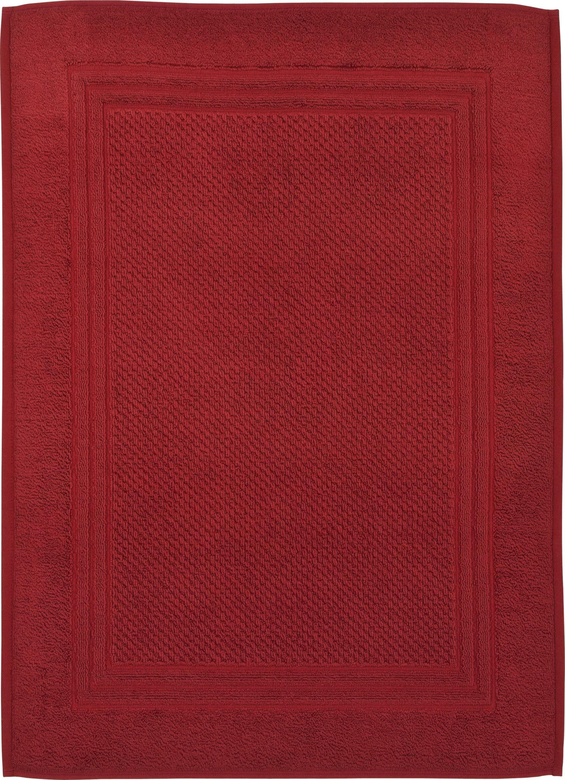 Ross Duschmatte Unifond: Baumwolle, fußbodenheizungsgeeignet, strapazierfähig