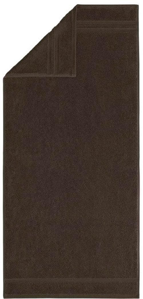 Egeria Handtuch Manhatten Gold Dunkelbraun 70x140cm Frottier
