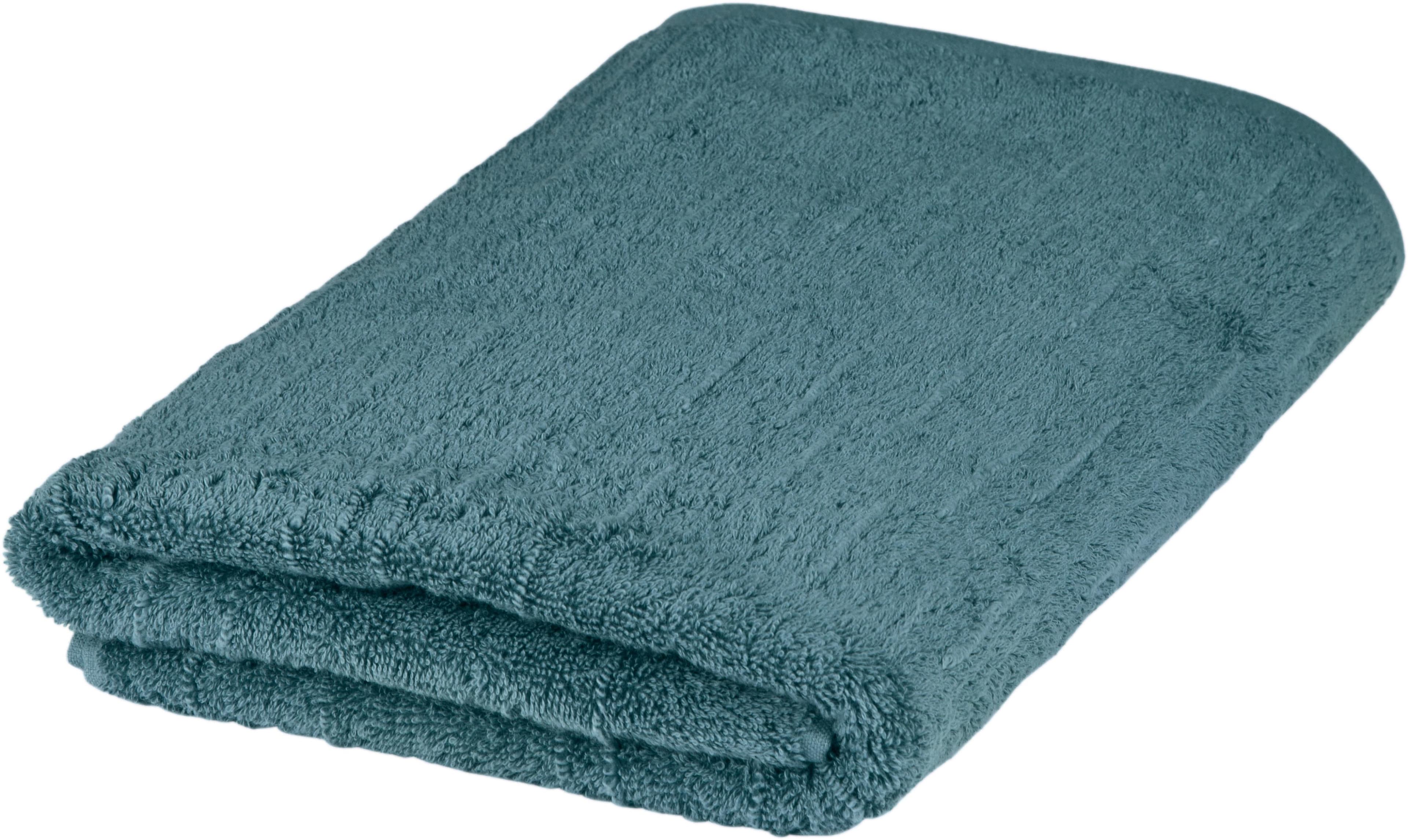 ROSS Premium Duschtuch Petrol 100% Baumwolle Frottier