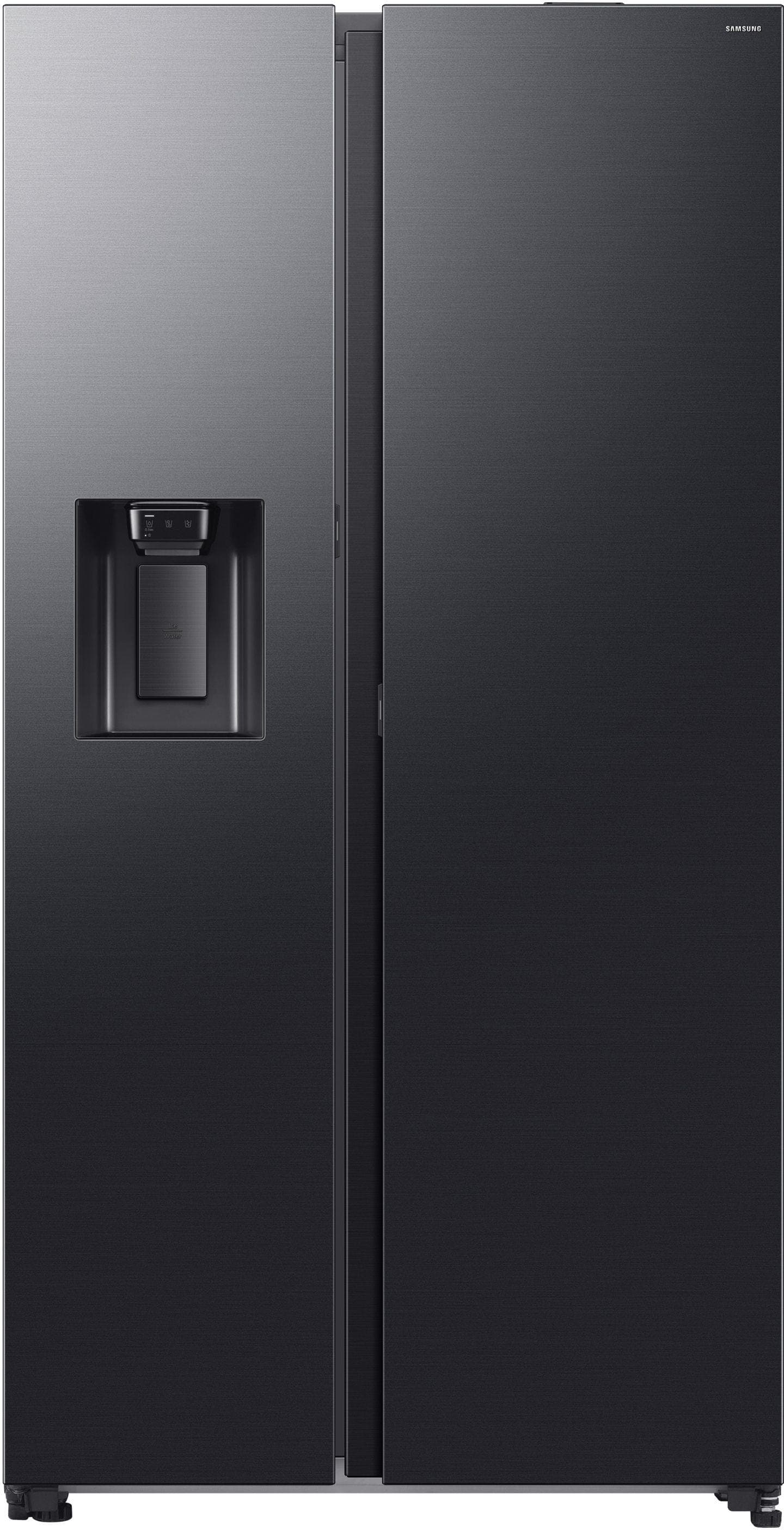 Samsung Side-by-Side Kühlschrank RS80F66KCFEF Schwarz Steel Twin Cooling Plus