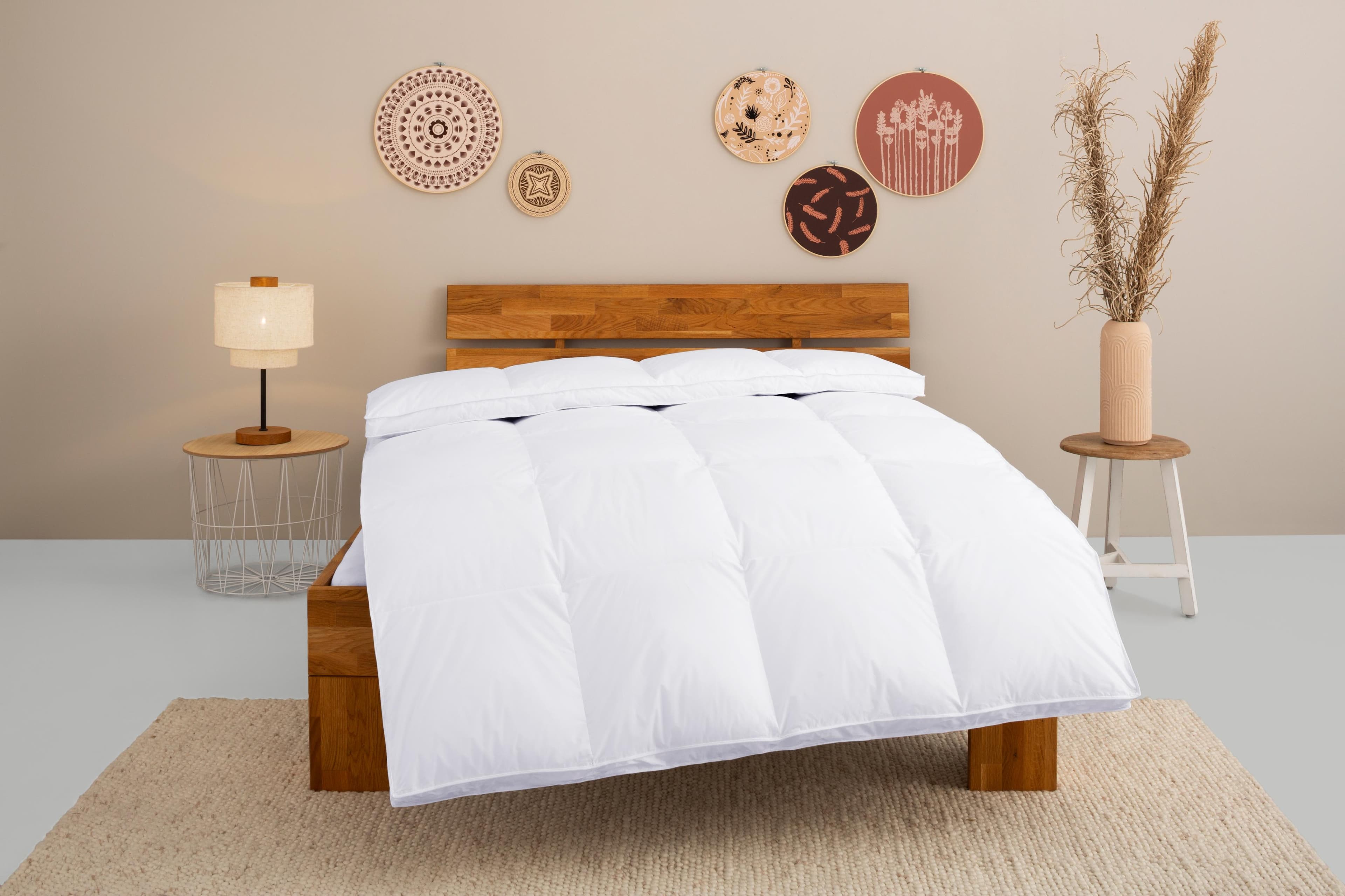 Älgdröm Gänsedaunenbettdecke Luleå: Hochwertige Daunendecke für Allergiker