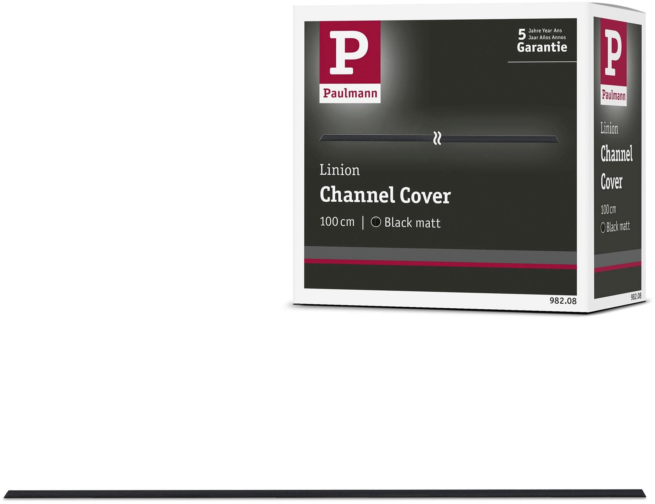 Paulmann Schienensystem Linion Abdeckung Schwarz Kunststoff 1-tlg