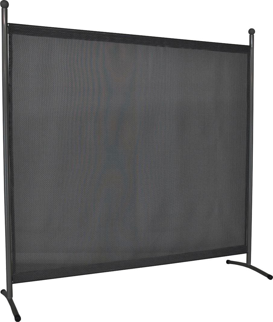 Angerer Stellwand Anthrazit 178x178 cm Polyethylen PVC