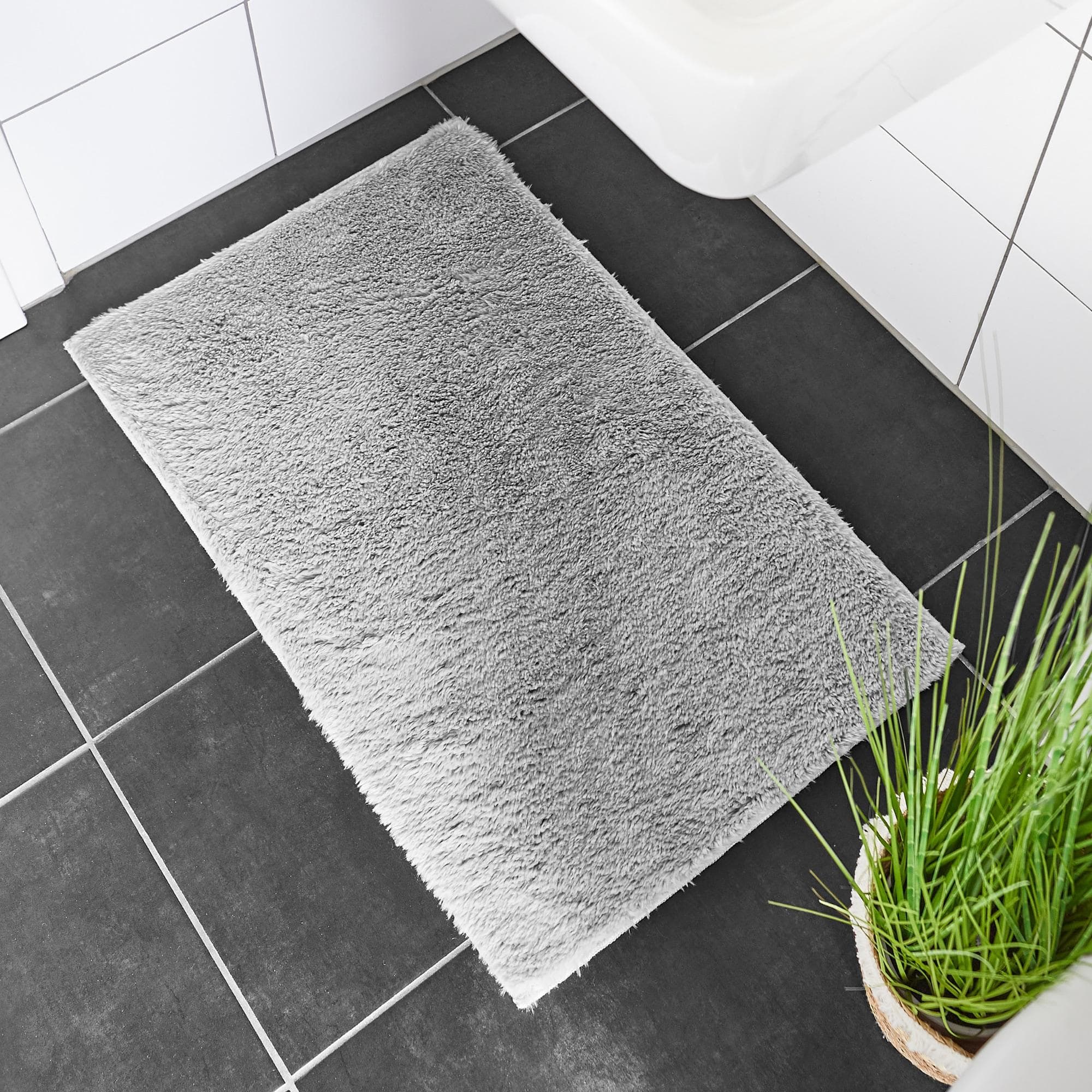 Andiamo Badematte Florida: Rutschhemmend, Schnell Trocknend, Polyester, Uni Farben