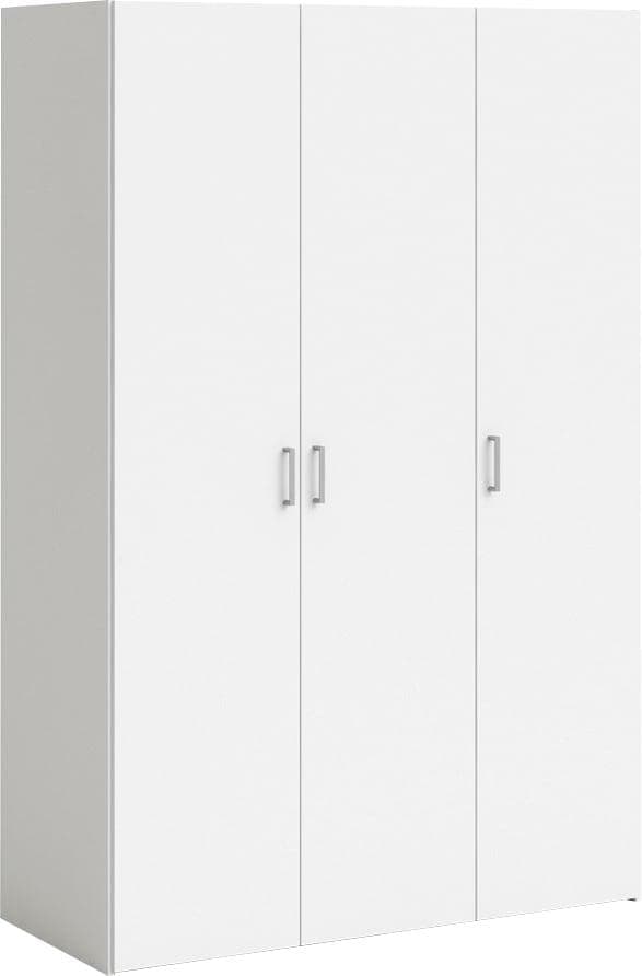 INOSIGN Space Drehtürenschrank Weiß 3 Türen Holzwerkstoff