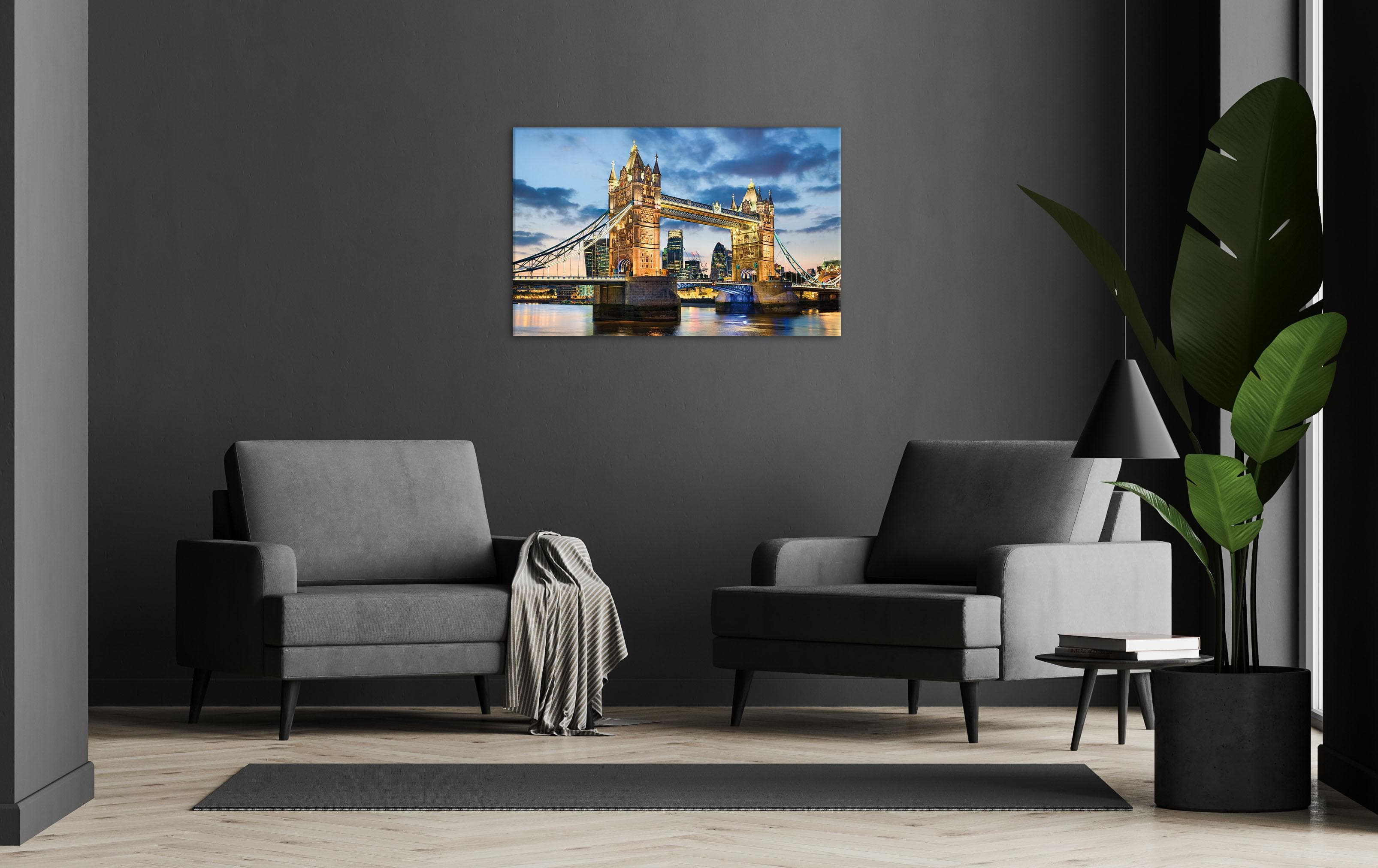 Leinwandbild BÖNNINGHOFF Bunt Keilrahmen