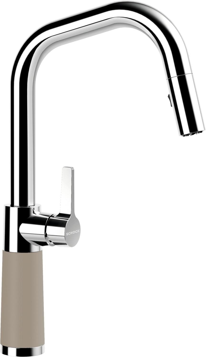 Küchenarmatur SCHOCK SC530 Braun Ausziehbar