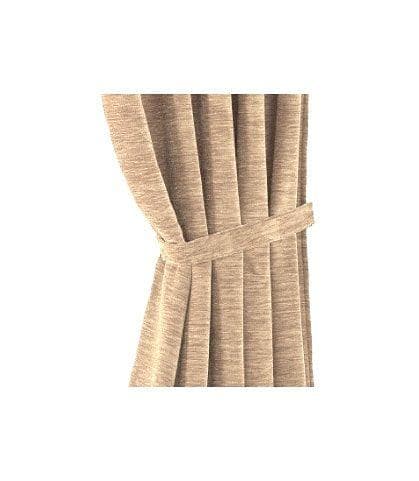 WIRTH Raffhalter Thermo-Chenille Beige 2er Set
