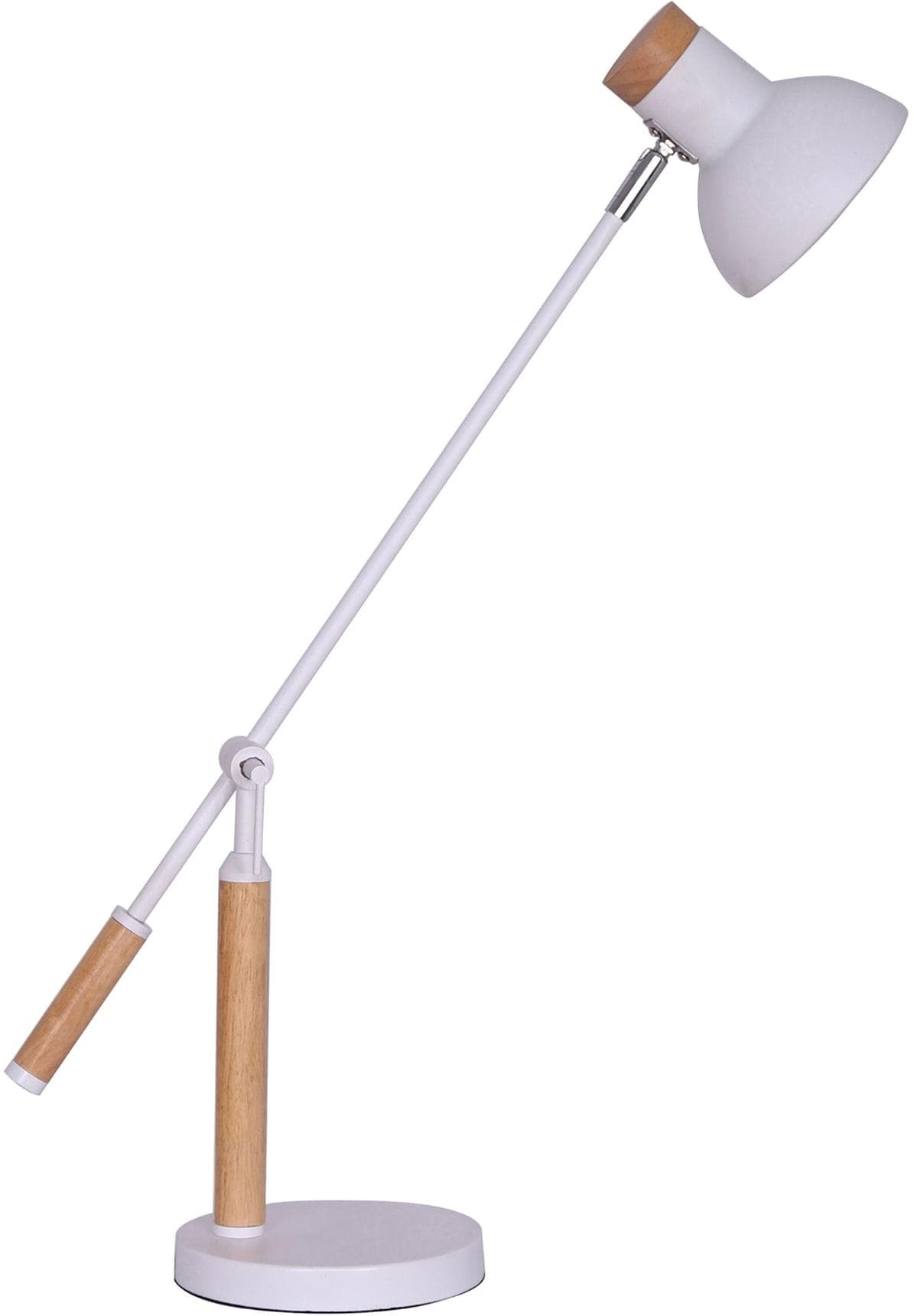 SALESFEVER Schreibtischlampe Matilda Weiß Skandinavisch