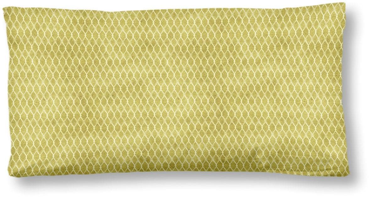 Kissenhülle HIP "XABINE" Ocker 100% Baumwolle Satin 80x40 cm
