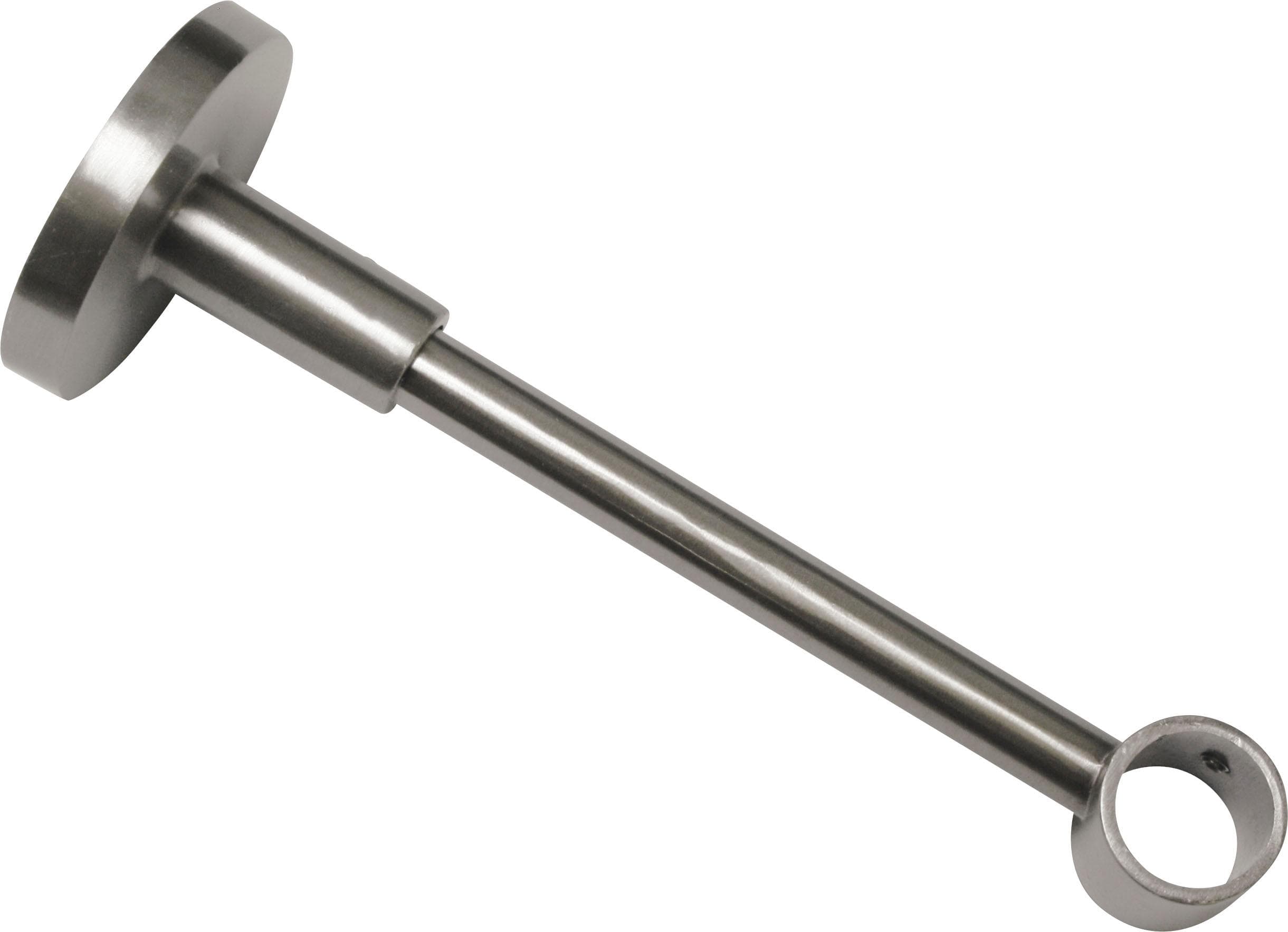 GARDINIA Träger Memphis Silber Gardinenstangenhalterung Ø 16 mm