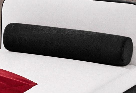 Nackenstützkissen MAINTAL Rollenform Schwarz-Weiß Polyester