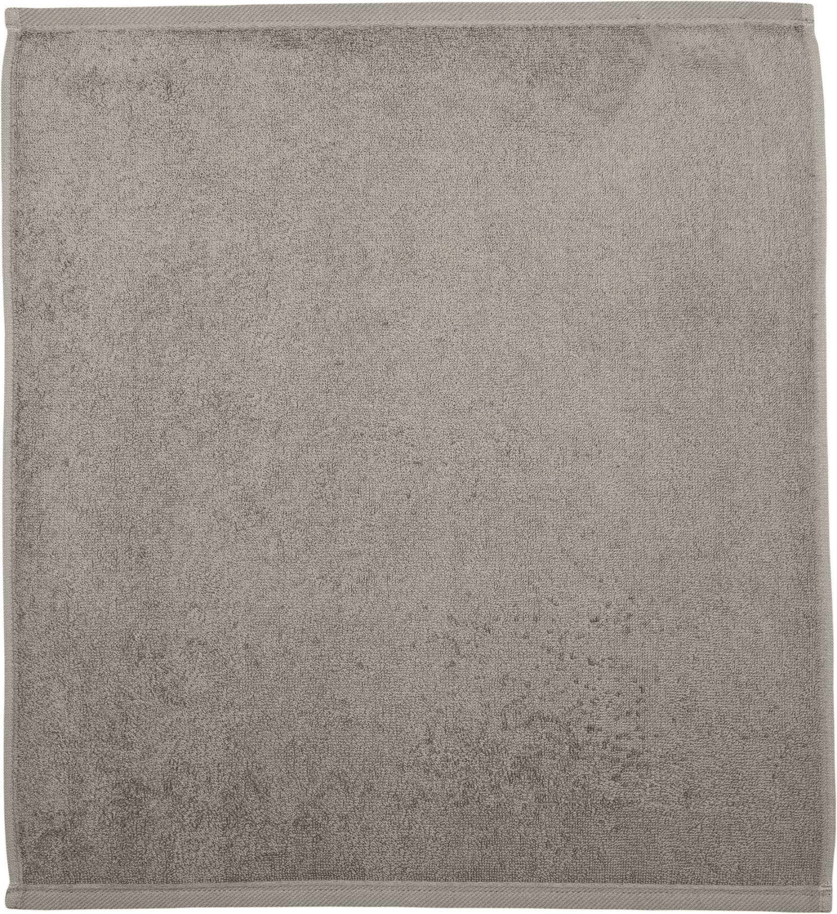 ROSS Geschirrtuch Grau 50x50 cm 100% Baumwolle Flanell