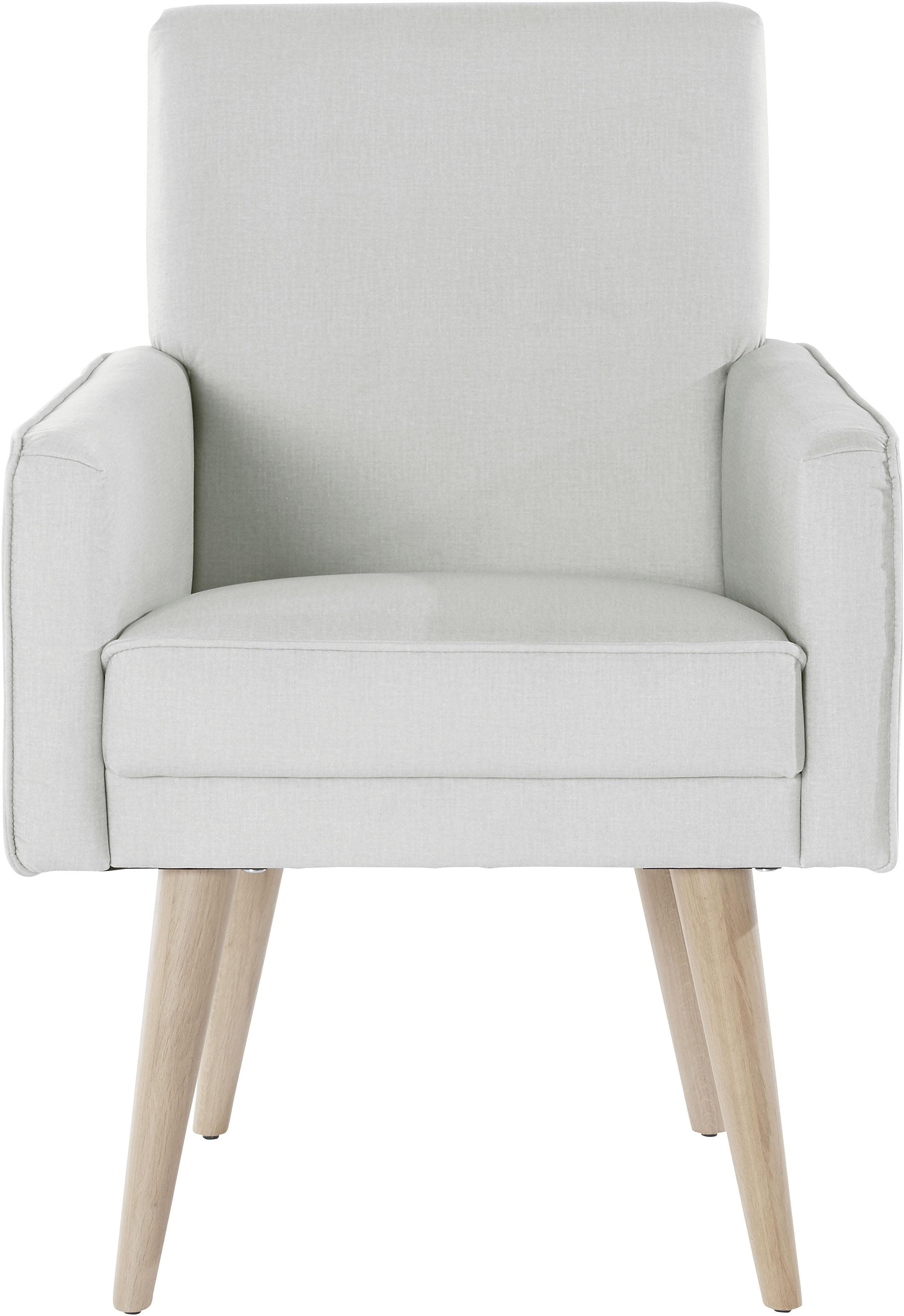 EXXPO Loungesessel Lungo Beige Melange Moderner Kedernaht