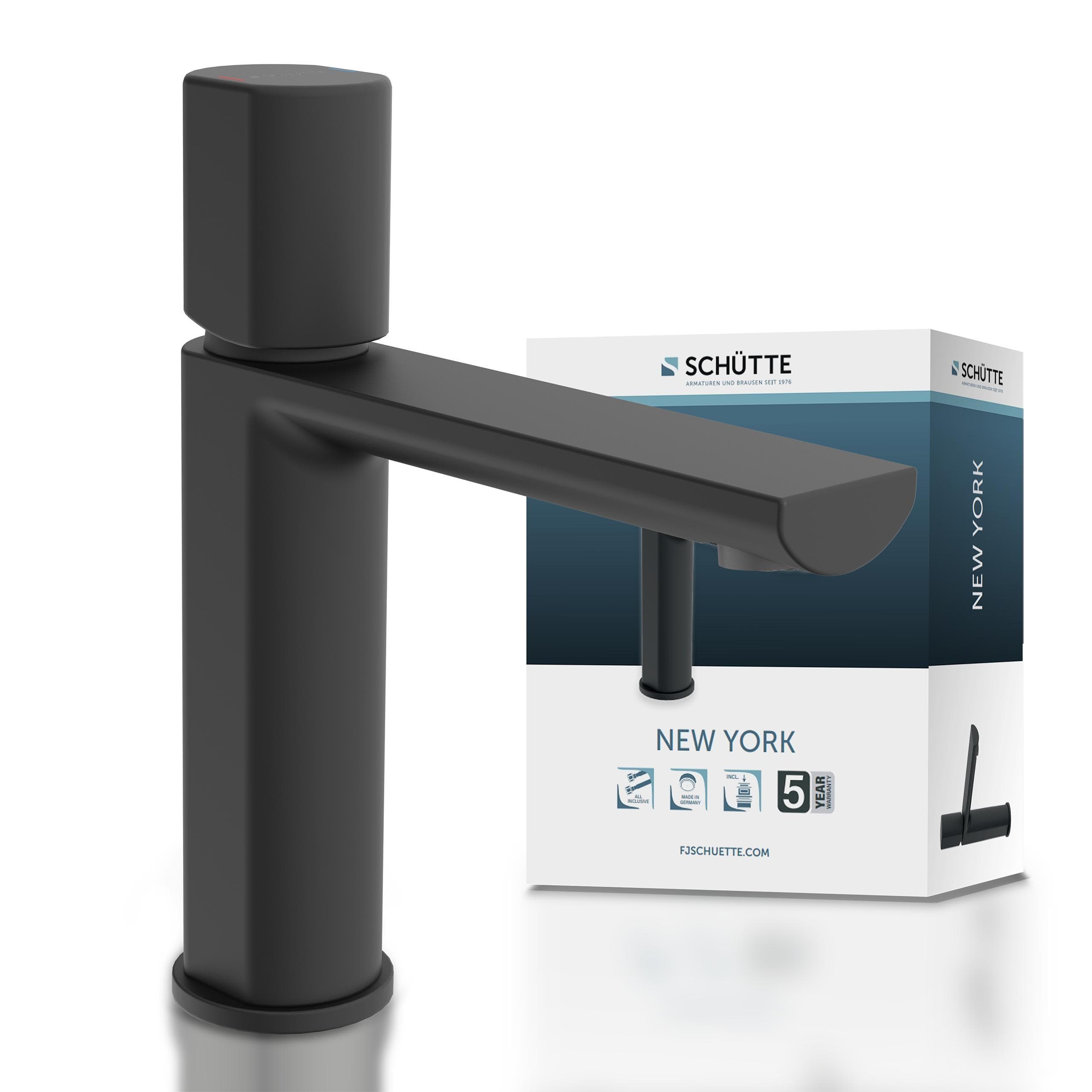 Schütte Waschtischarmatur NEW YORK Messing Geräuscharme Kartusche