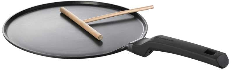 Schulte-Ufer Crêpepfanne Globus 28 cm Aluminiumguss Induktion