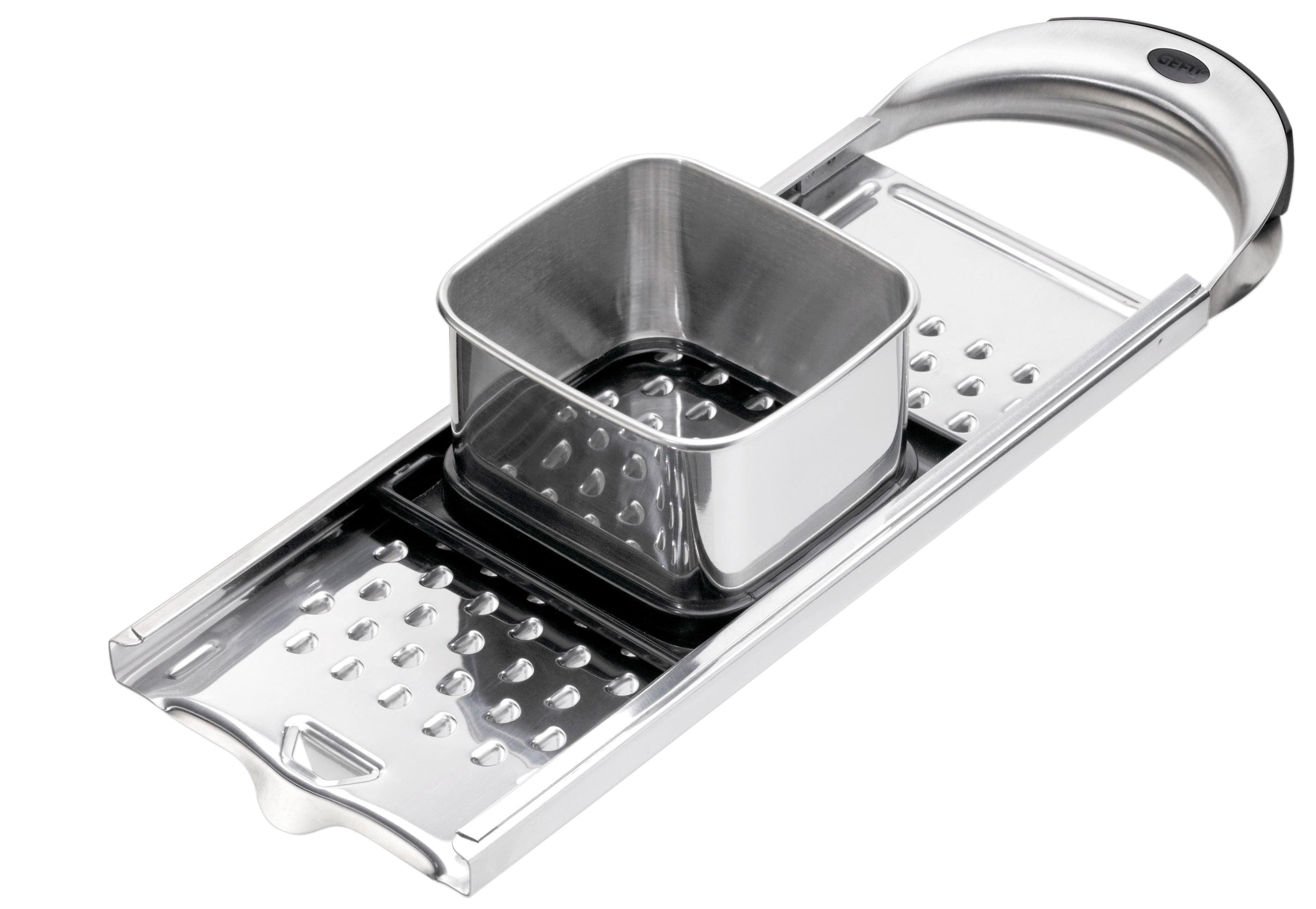 Gefu Spätzlehobel Tradizione Edelstahl Silber