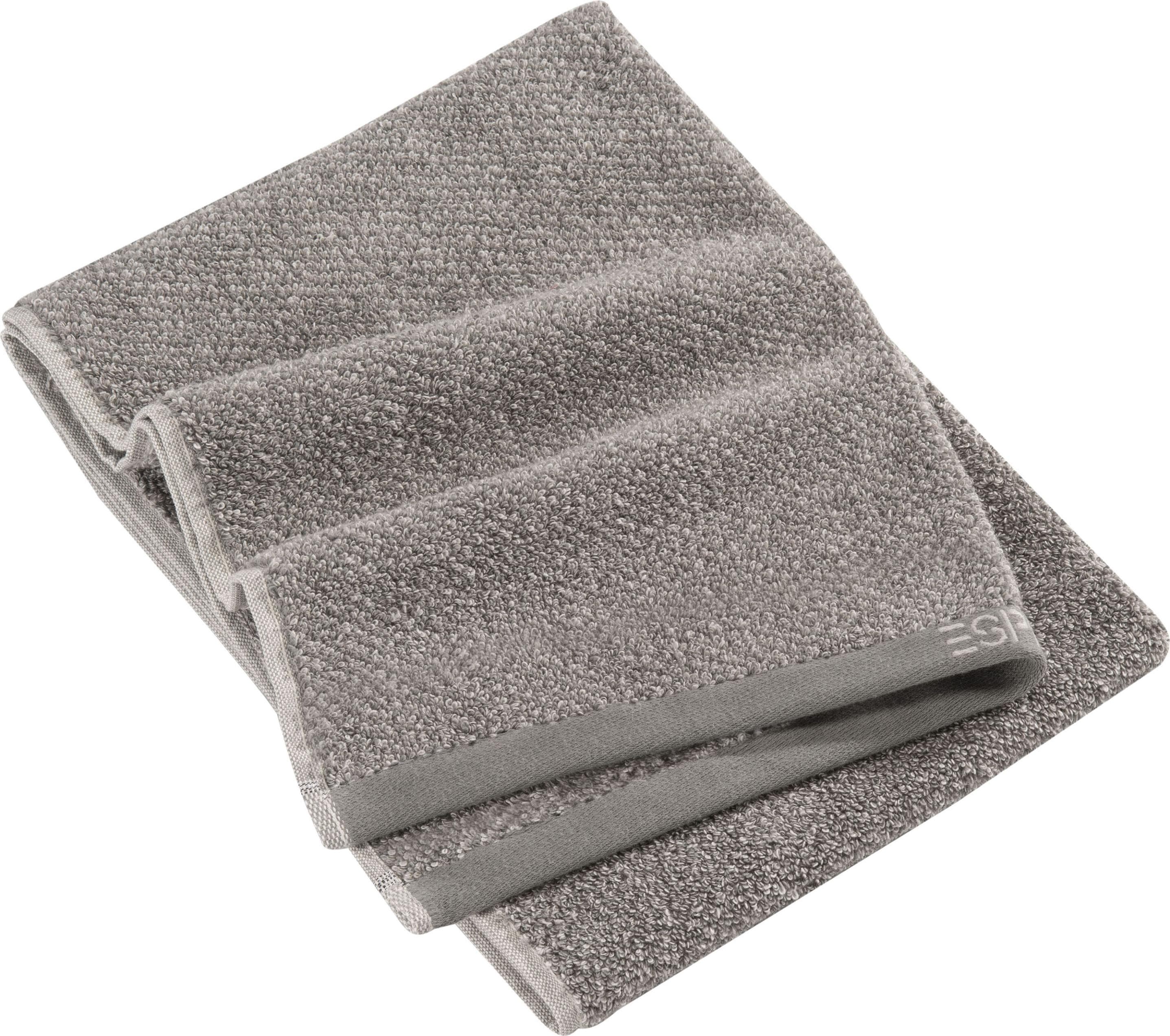 Esprit Handtuch Box Melange: Weiche Baumwoll-Handtücher in Melange-Optik