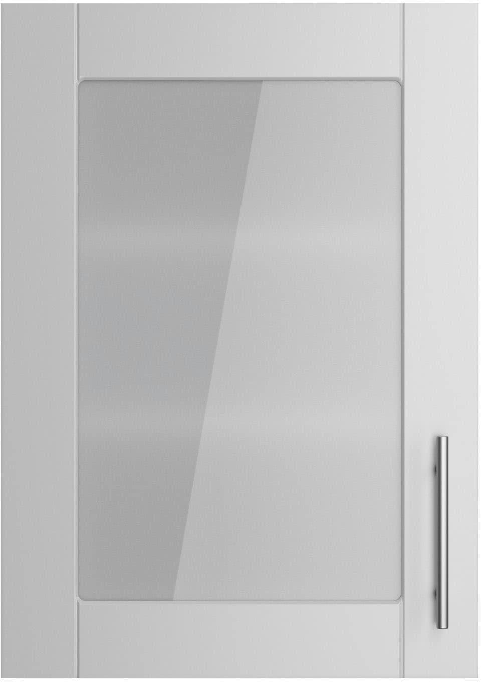 Glashängeschrank KOCHSTATION KS-Ahus Grau Wandmontage