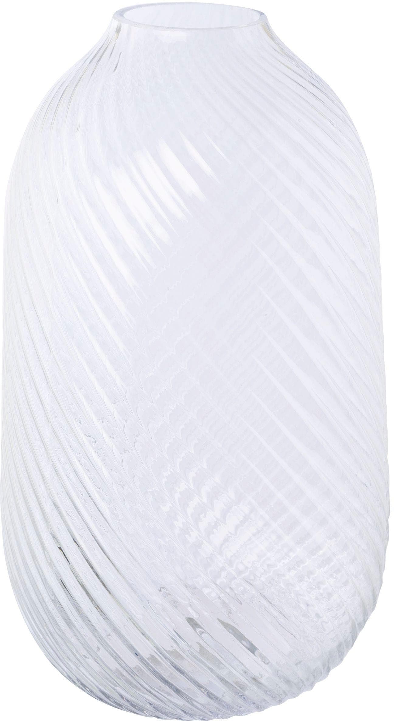 HOME AFFAIRE Tischvase Marenne Transparent Glas