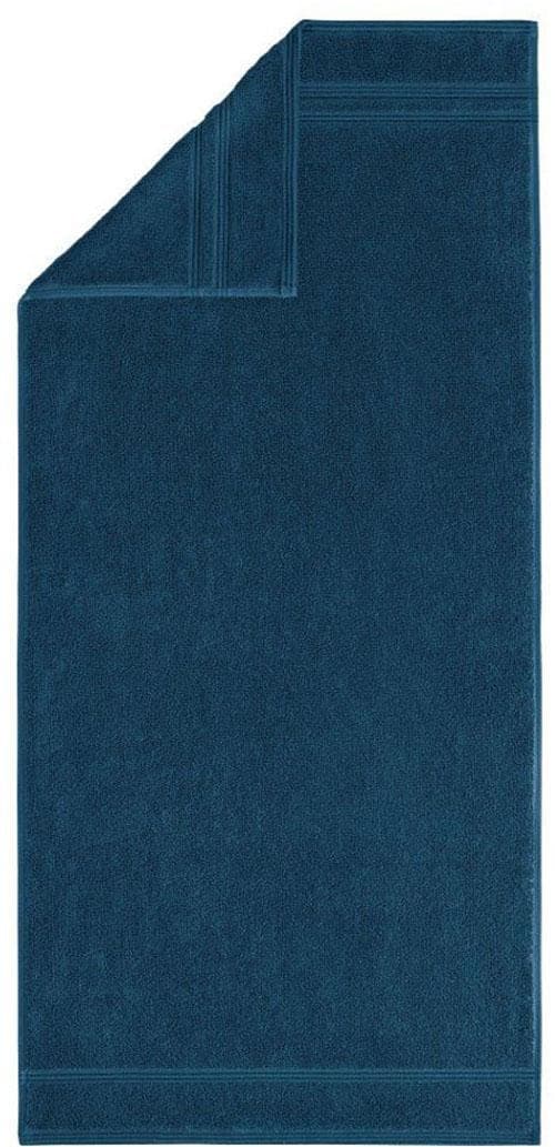 Egeria Handtuch Manhatten Gold Blau 100x150cm Frottier