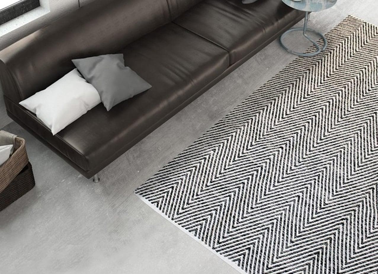 Kayoom Baumwollteppich Aperitif - Weiche Haptik, Fusselarm, Pink