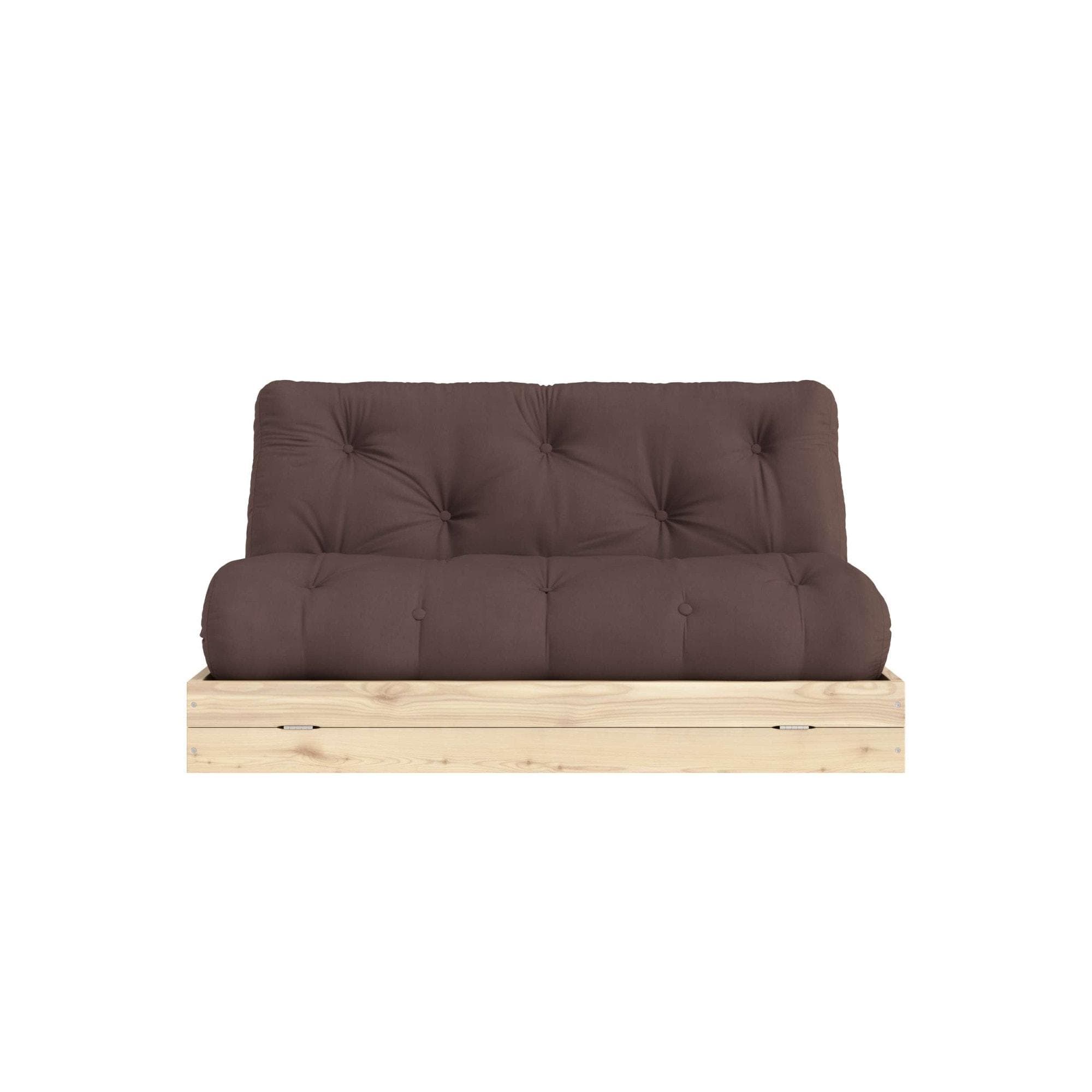 Karup Design Flip Schlafsofa Braun FSC Massivholz Futonmatratze