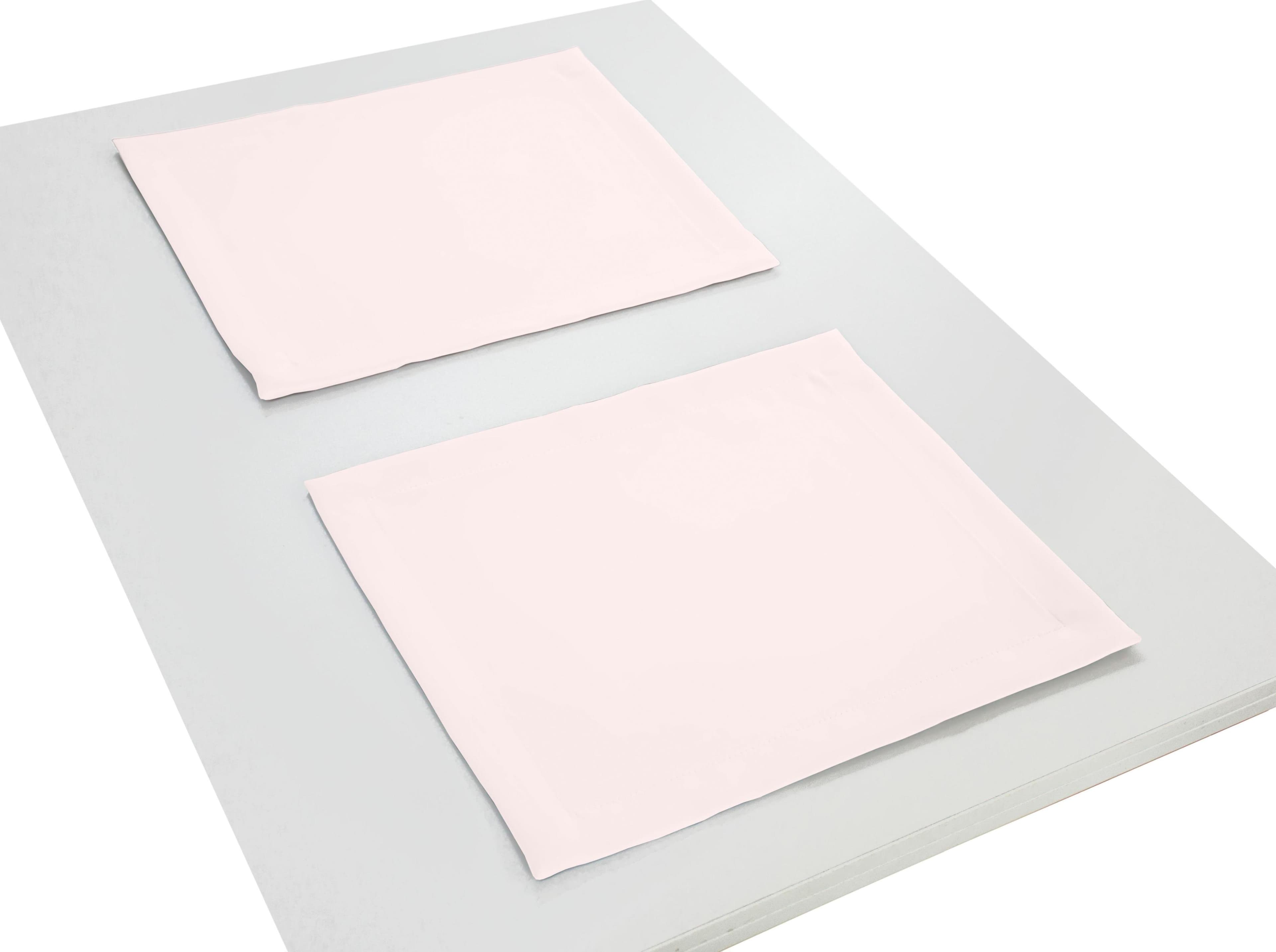 WIRTH Platzset NEWBURY 4er Pack Weiß Bügelfrei