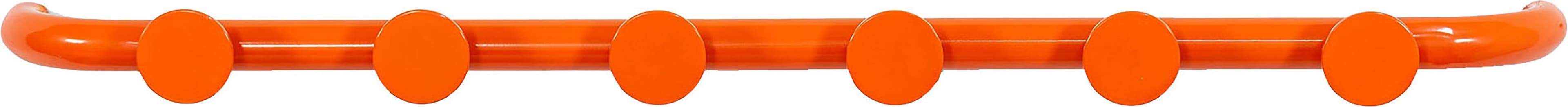 Garderobenleiste SPINDER DESIGN Retro 6 Wandgarderobe Pure Orange