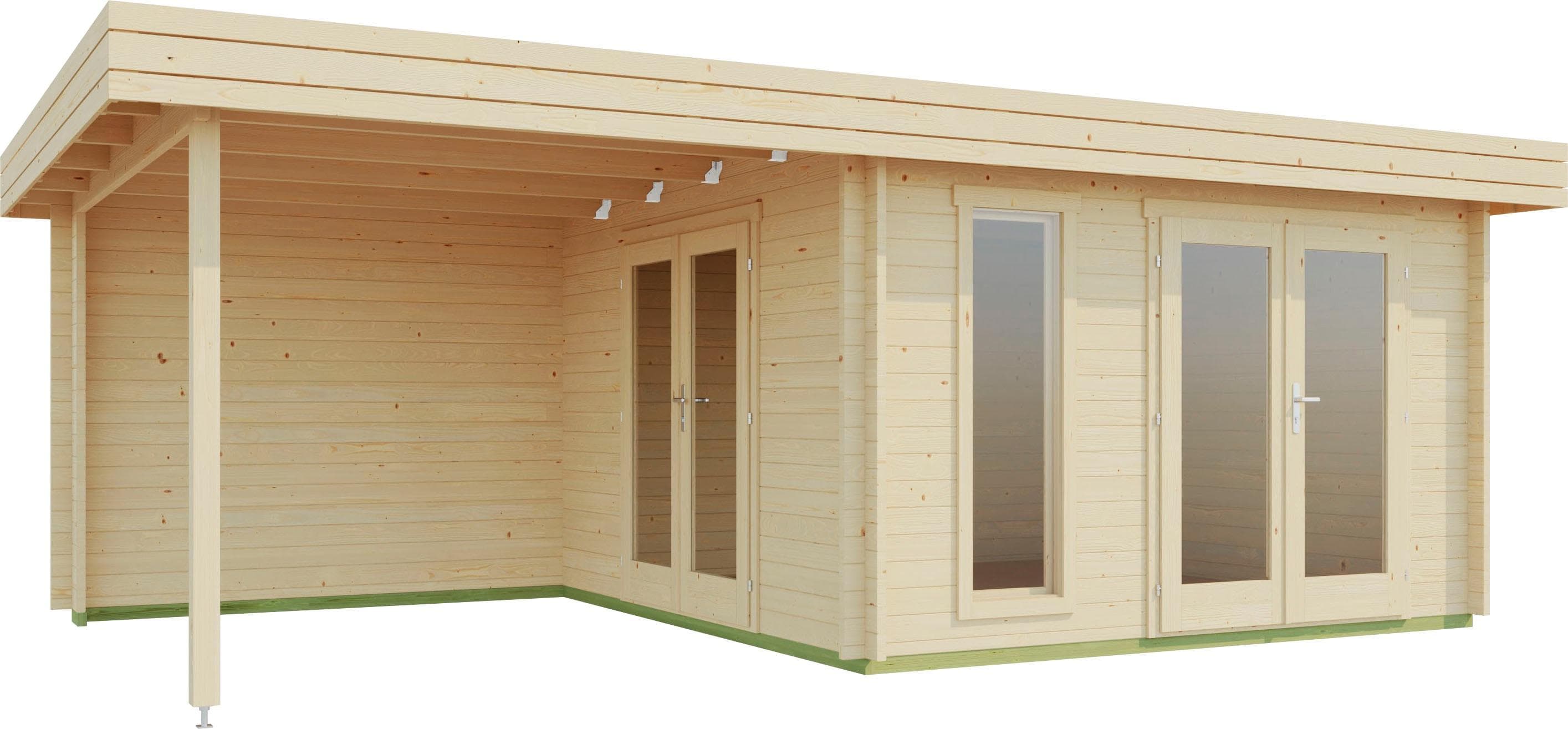 Lasita Maja Gartenhaus Andres Pultdach Holzwerkstoff