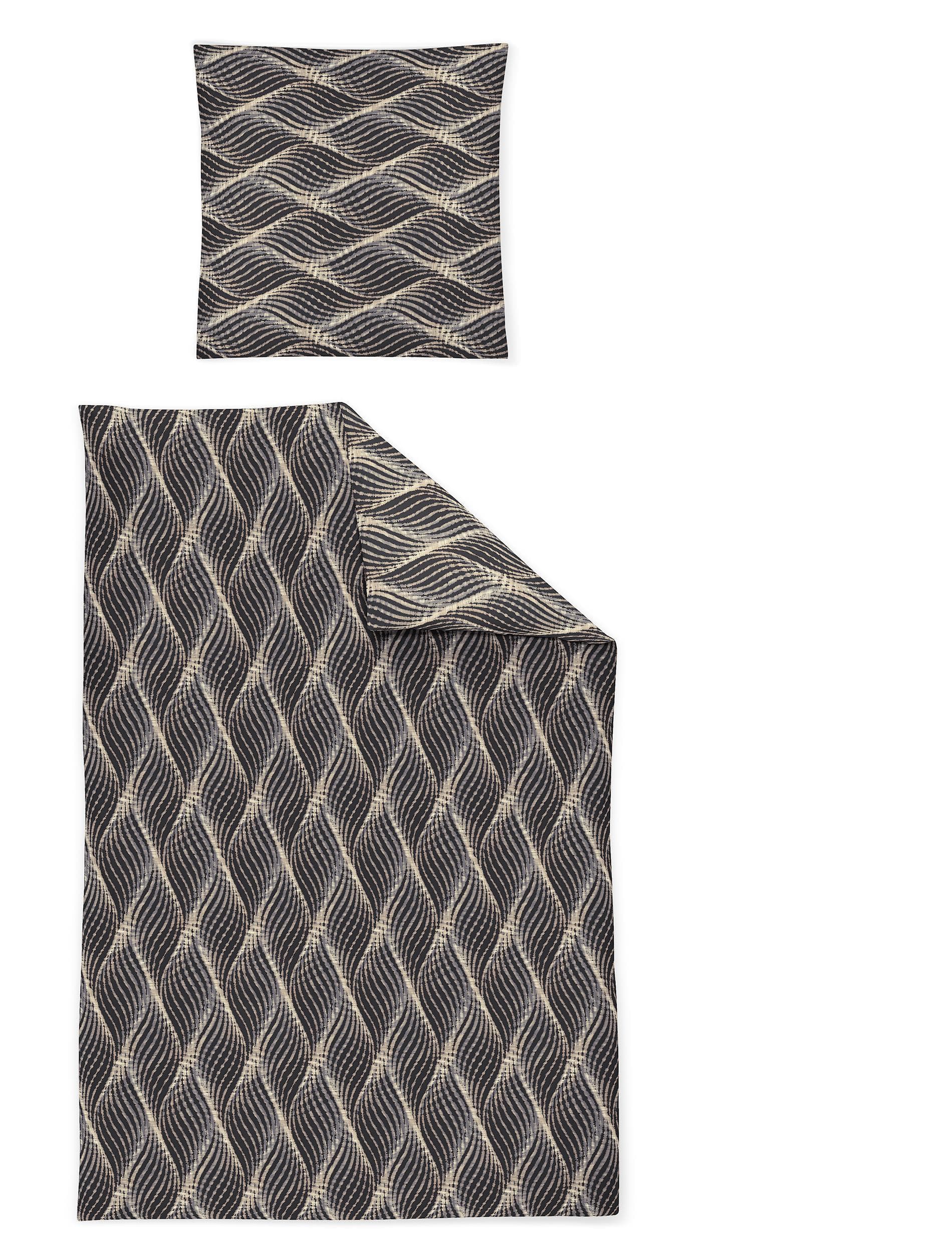 Irisette Alpaka Bettwäsche Grau Flanell