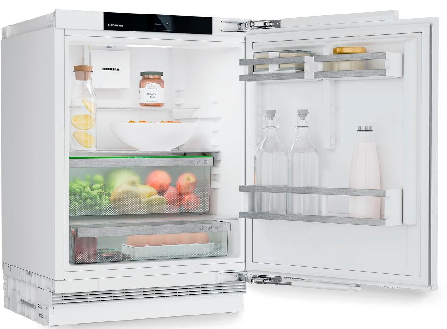 LIEBHERR Einbaukühlschrank URc 3751 Silber LED-Innenbeleuchtung