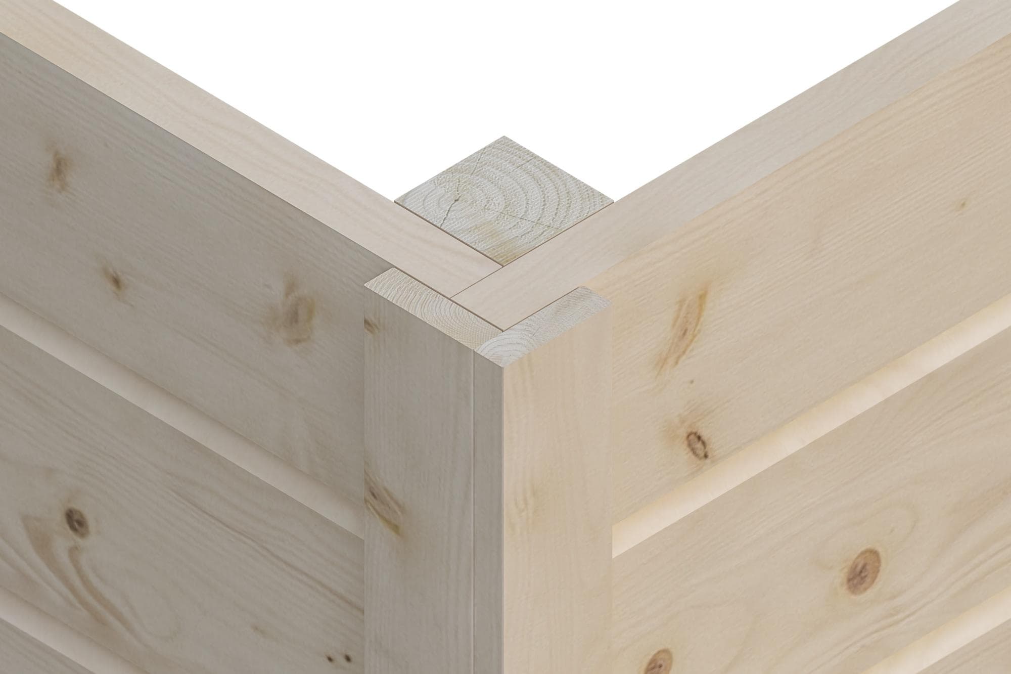 Gartenhaus SKANHOLZ Dilbeek Holzwerkstoff Natur Pultdach