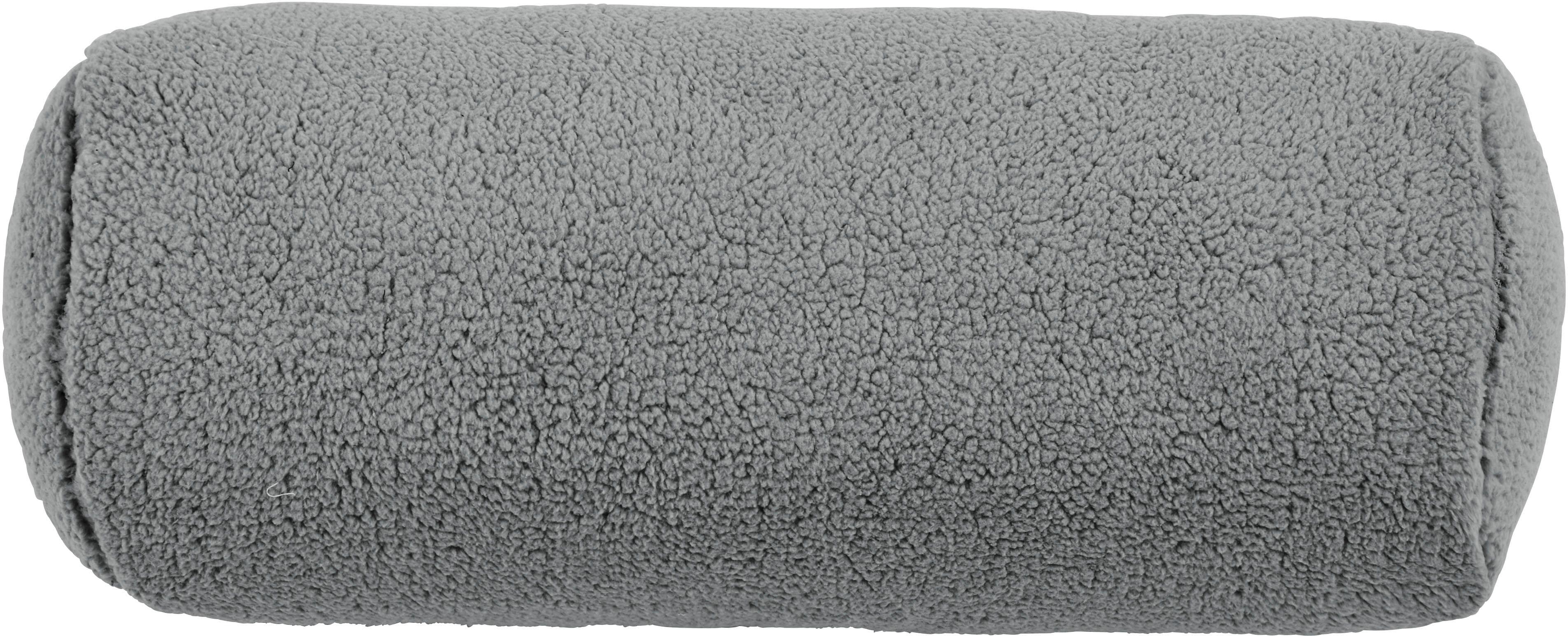 done.® Nackenrolle Soul: Weicher Teddyplüsch mit Reißverschluss