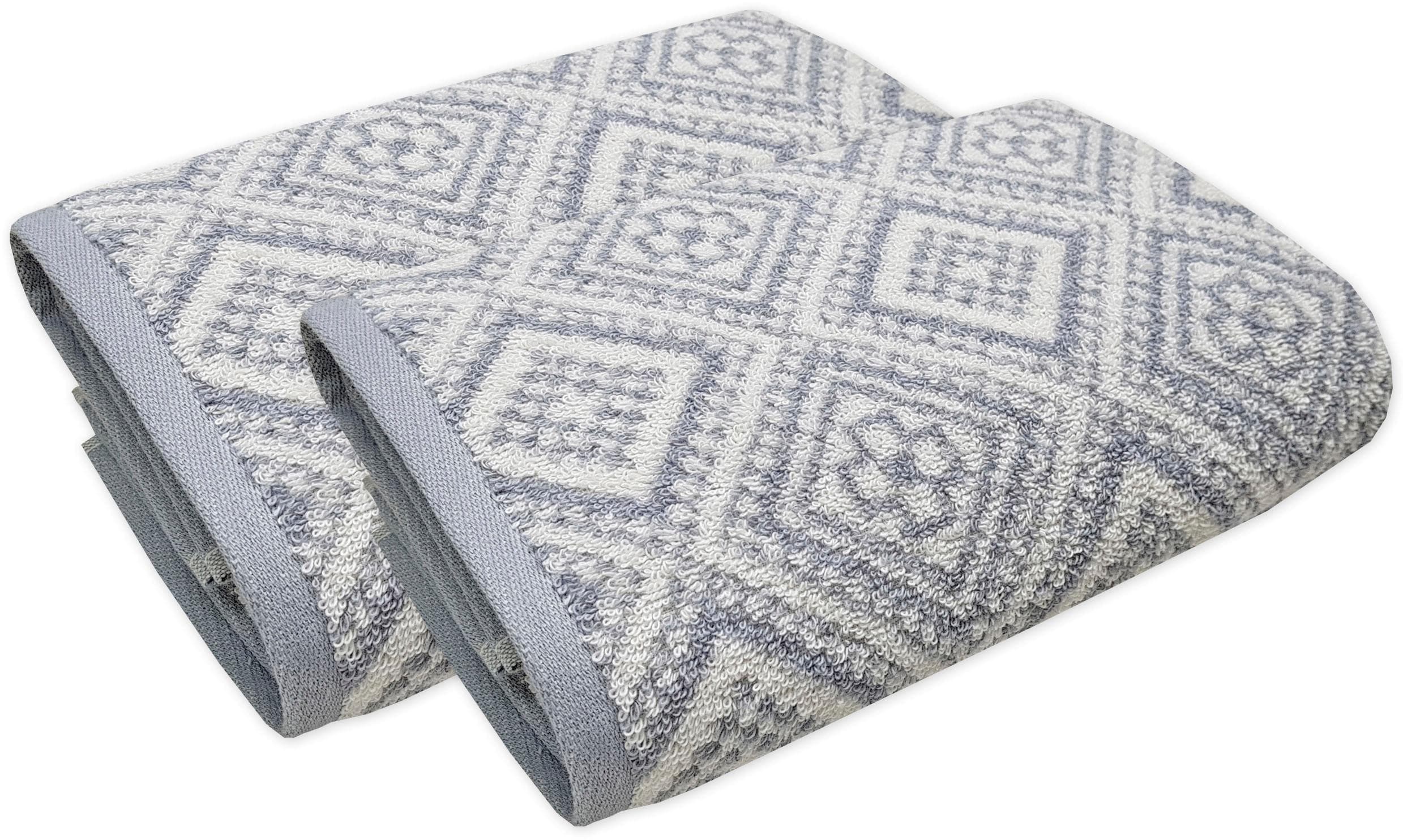 Framsohn Arabeske Badetücher 2er Set Beige Grau Skandinavisch