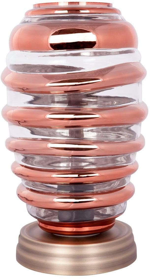 KAYOOM Tischleuchte Aladin II 710 Rosa Champagner Kupfer