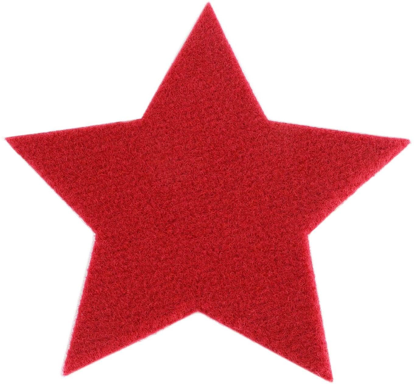 PRIMAFLOR-IDEEN IN TEXTIL Platzset Stern Rot 4-tlg.