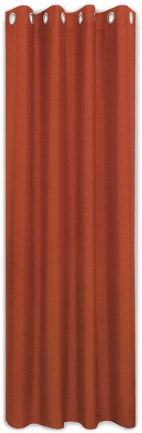 Vorhang GERSTER Laurin Ösenschal Bordeaux 140x235cm Polyester